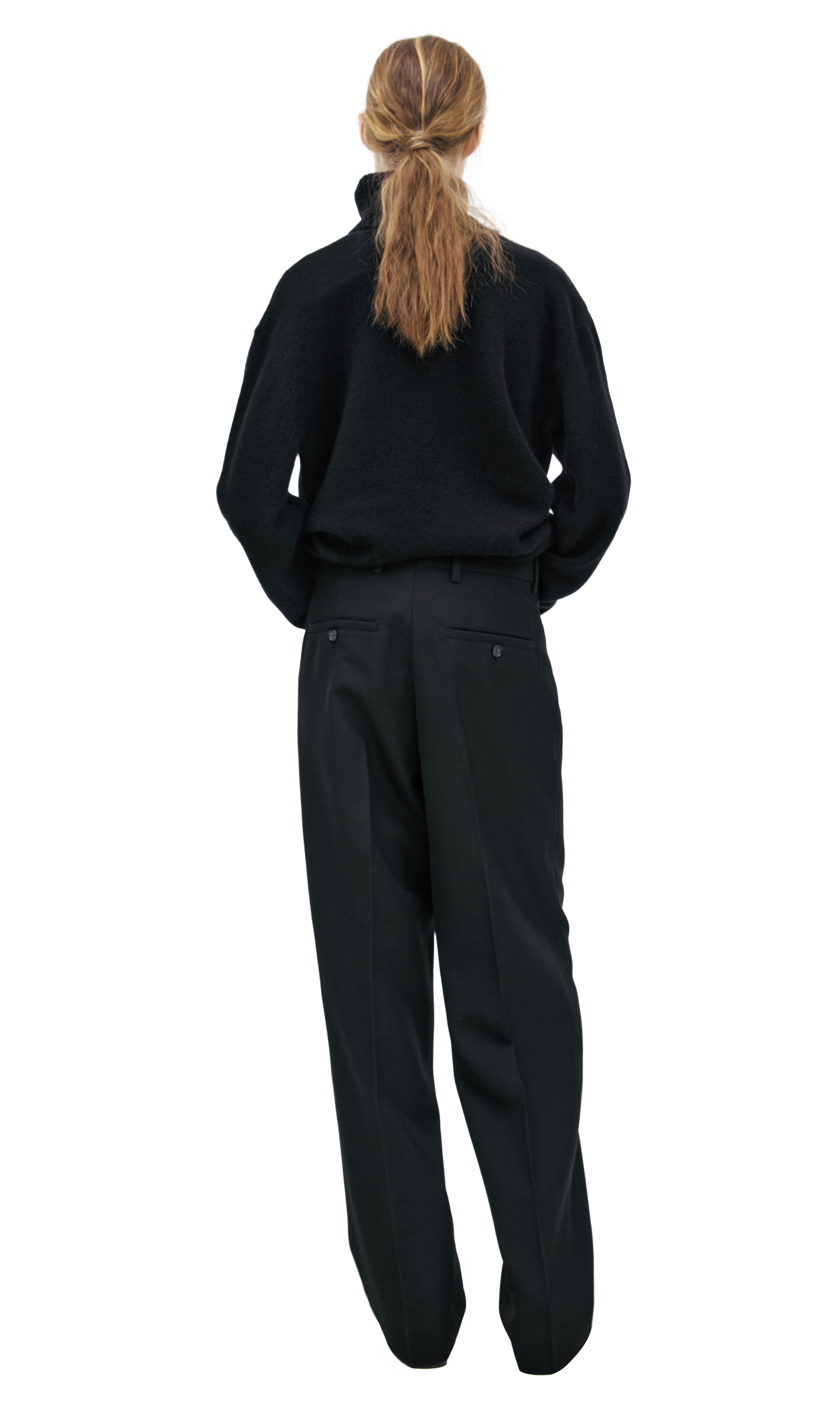 TOTEME Basic trousers with arrows
