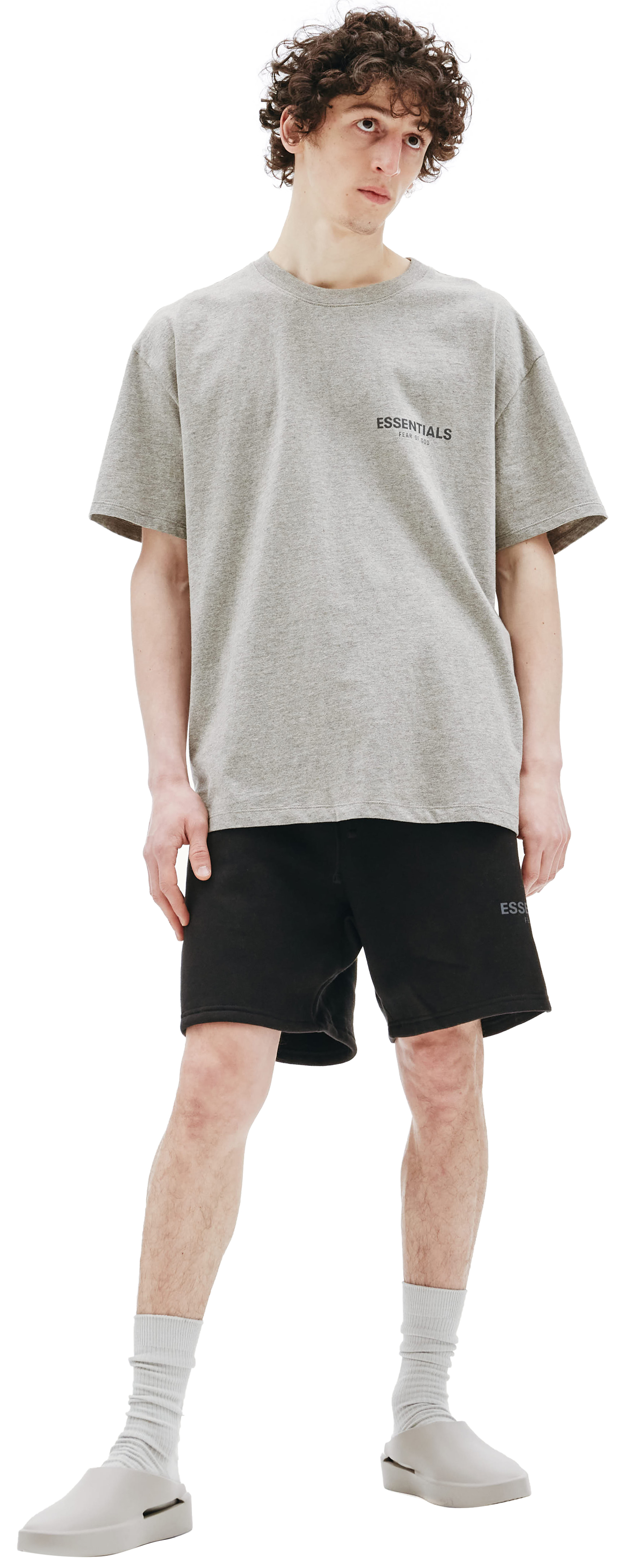 Fear of God Essentials Logo Oversized Cotton T-shirt