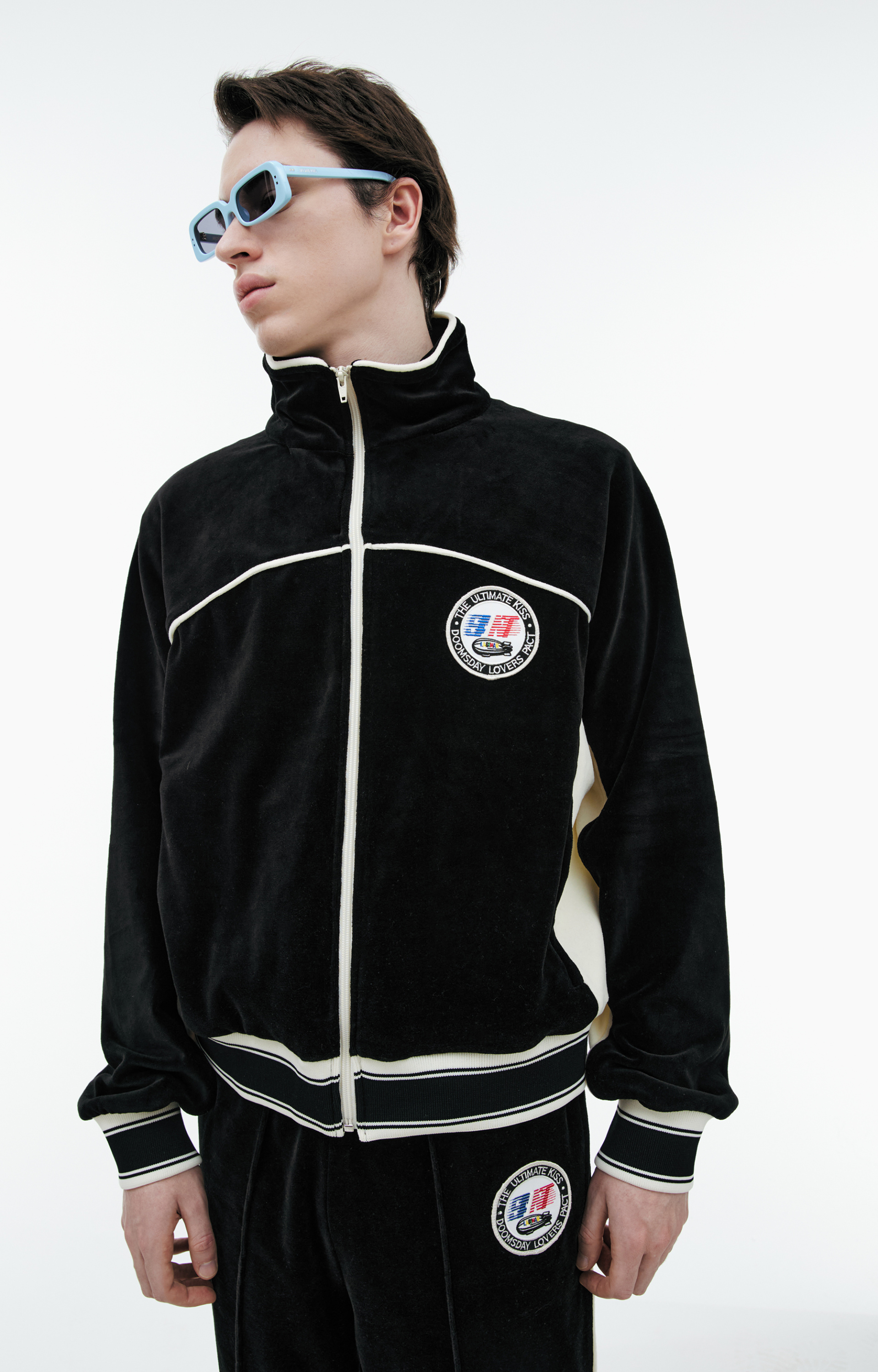 Saint Mxxxxxx Jacket with stripes