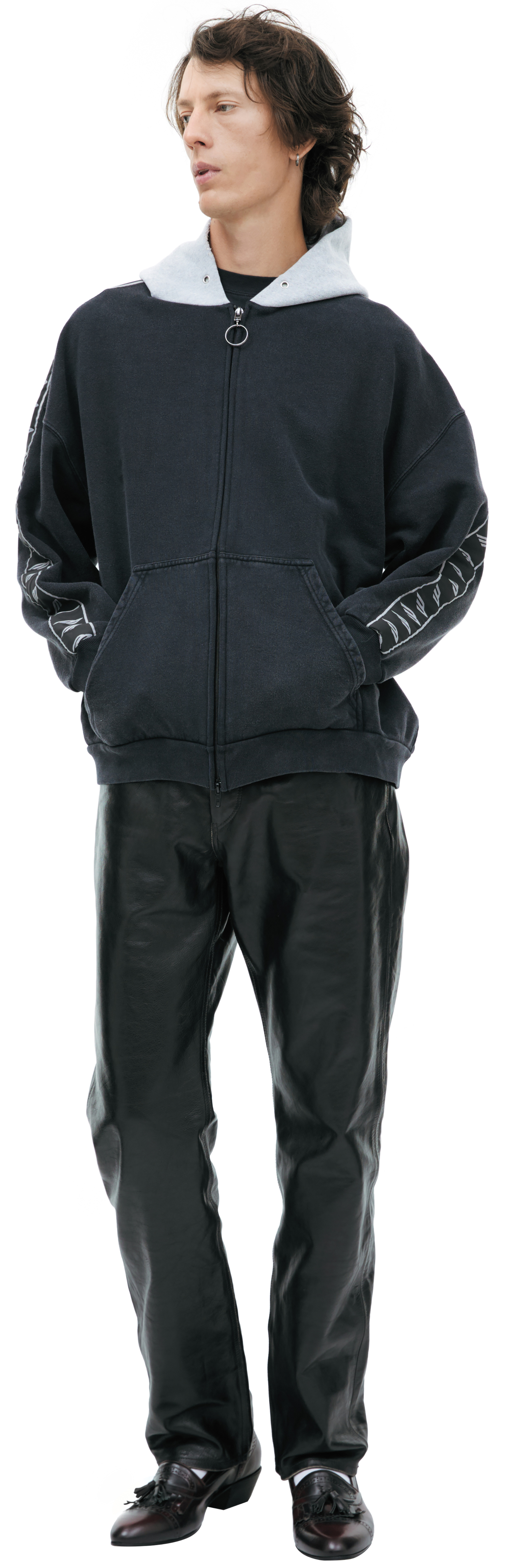 Balenciaga Hoodie with a contrasting hood