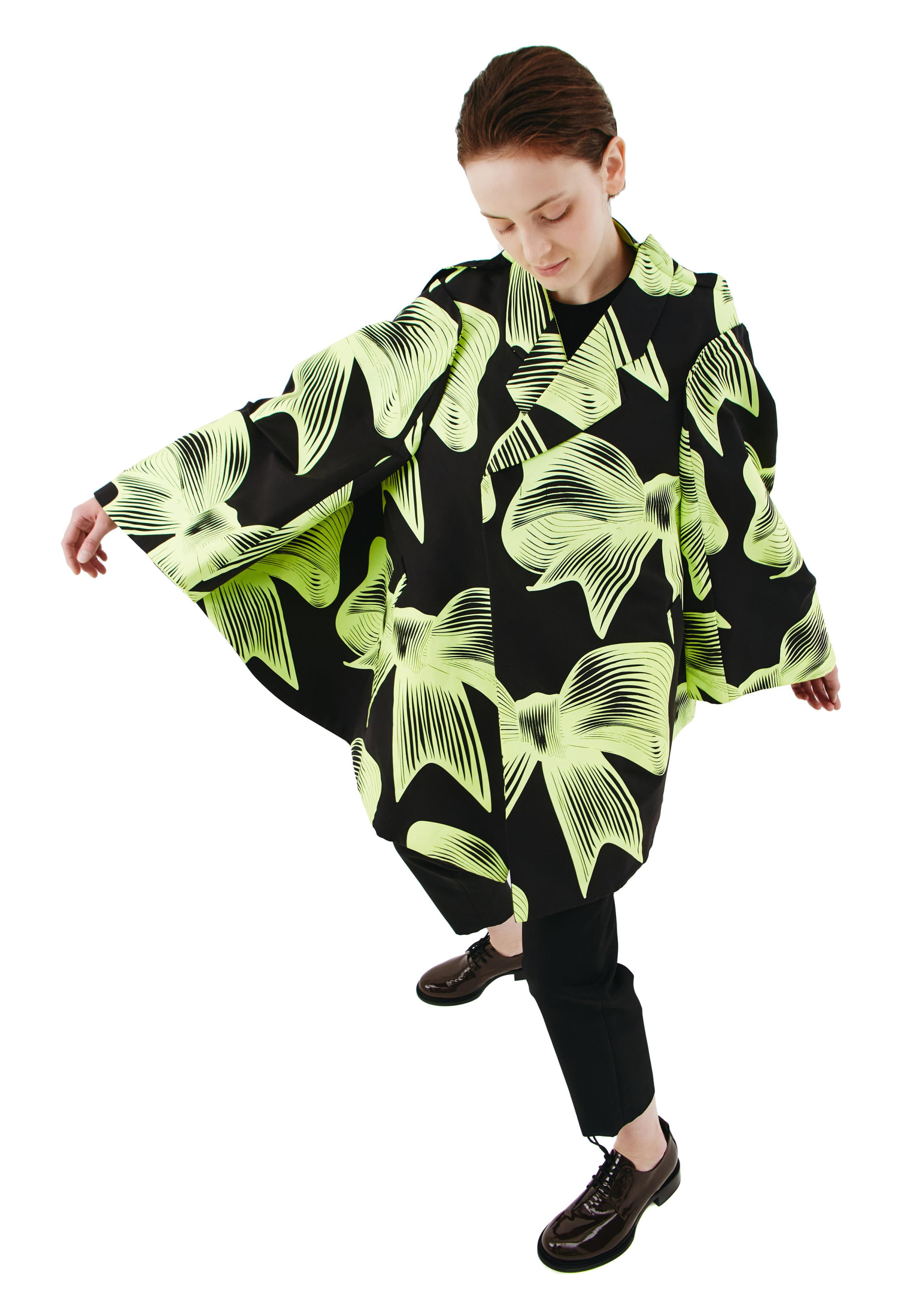 Comme des Garcons Jacket with neon print