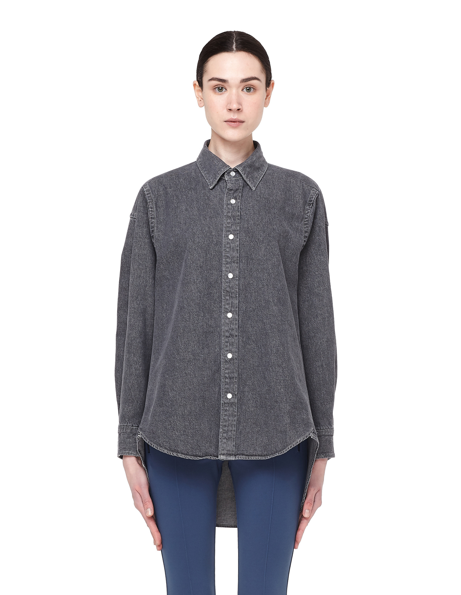 Balenciaga 57 Avenue Montaigne Denim Shirt