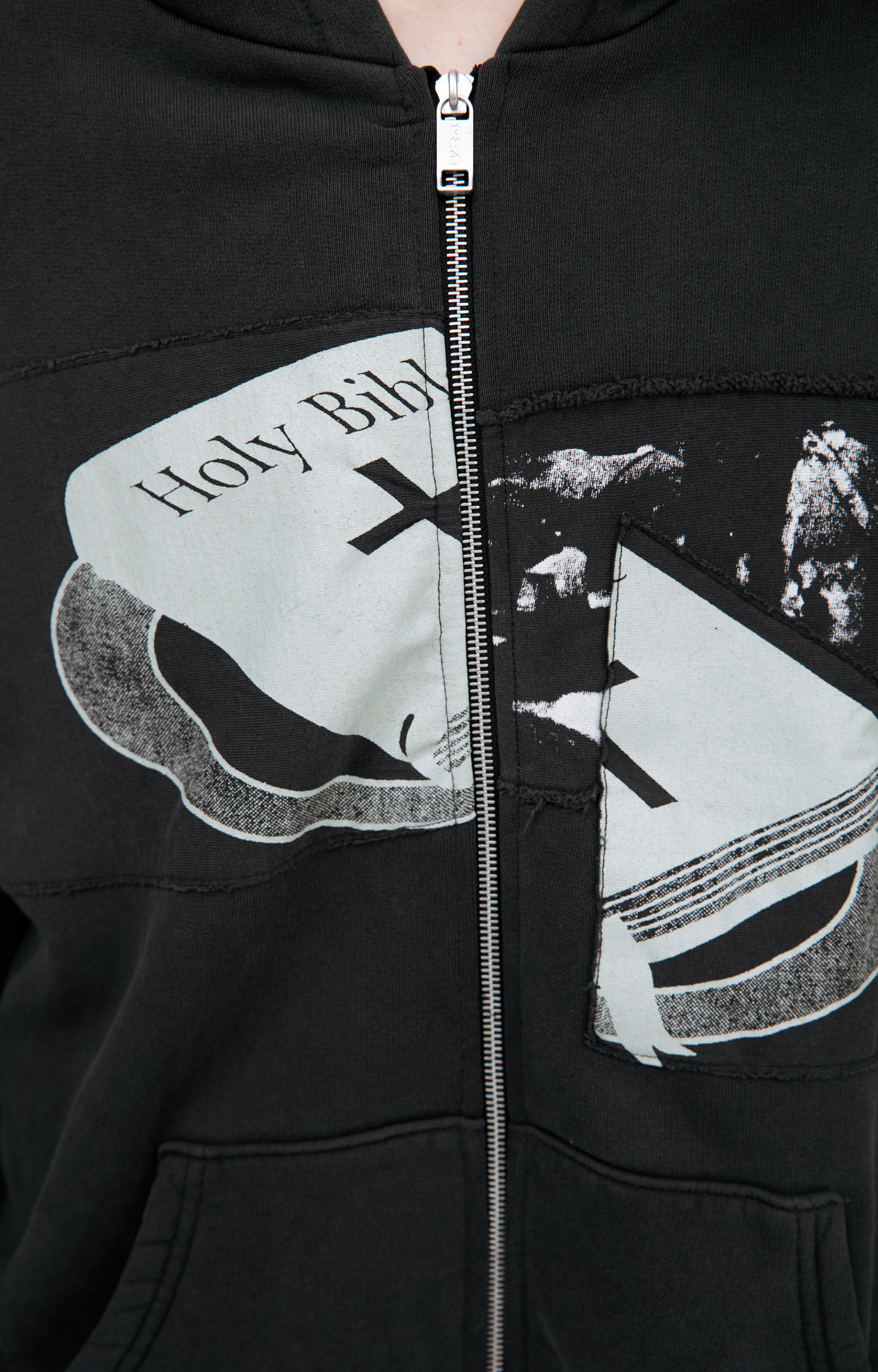 Enfants Riches Déprimés Black zip up hoodie