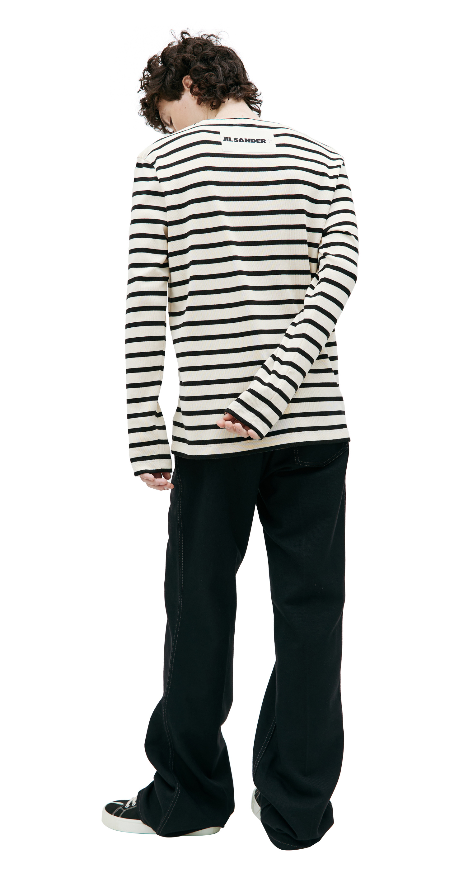 Jil Sander Cotton stripes longsleeve