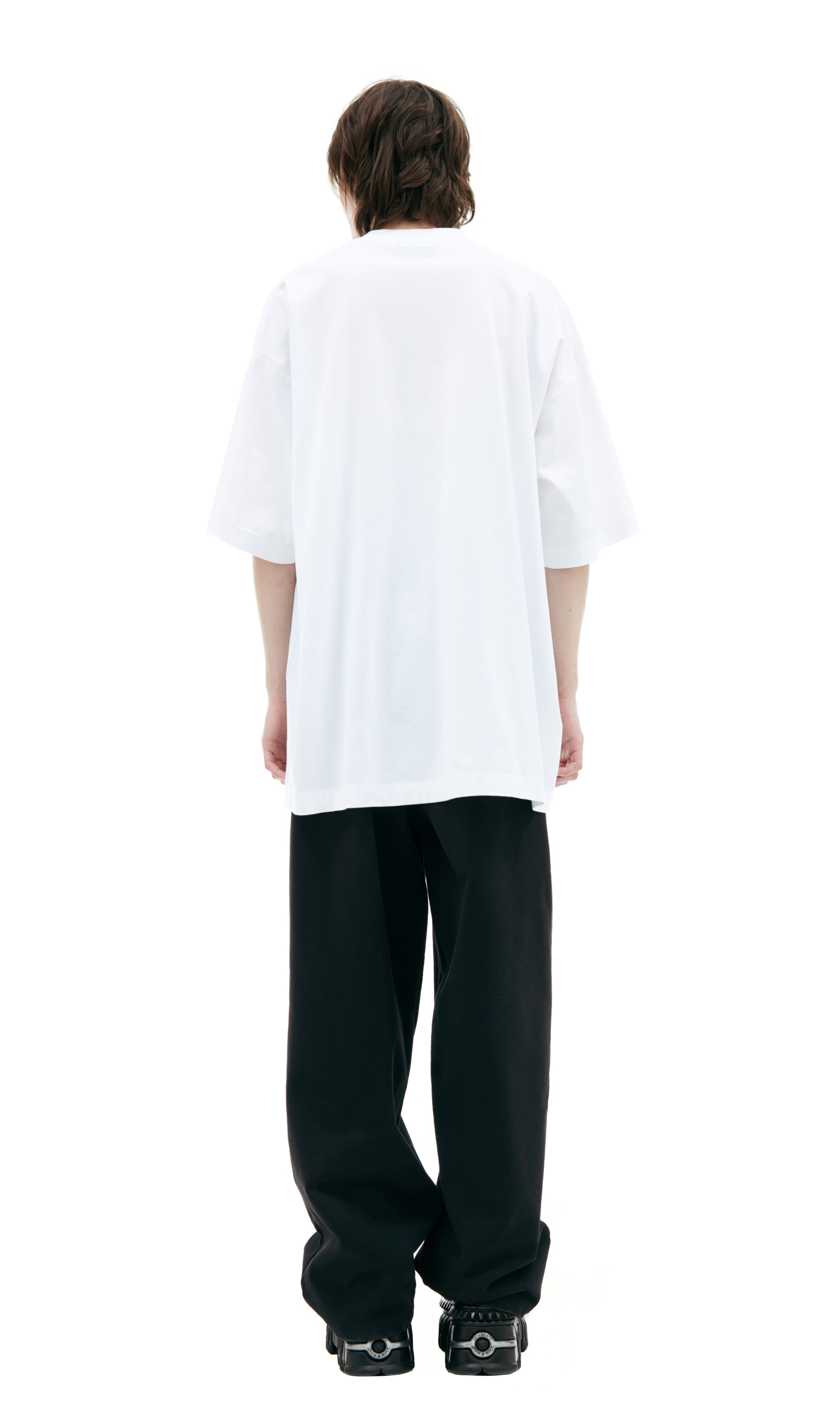 VETEMENTS White cotton T-shirt