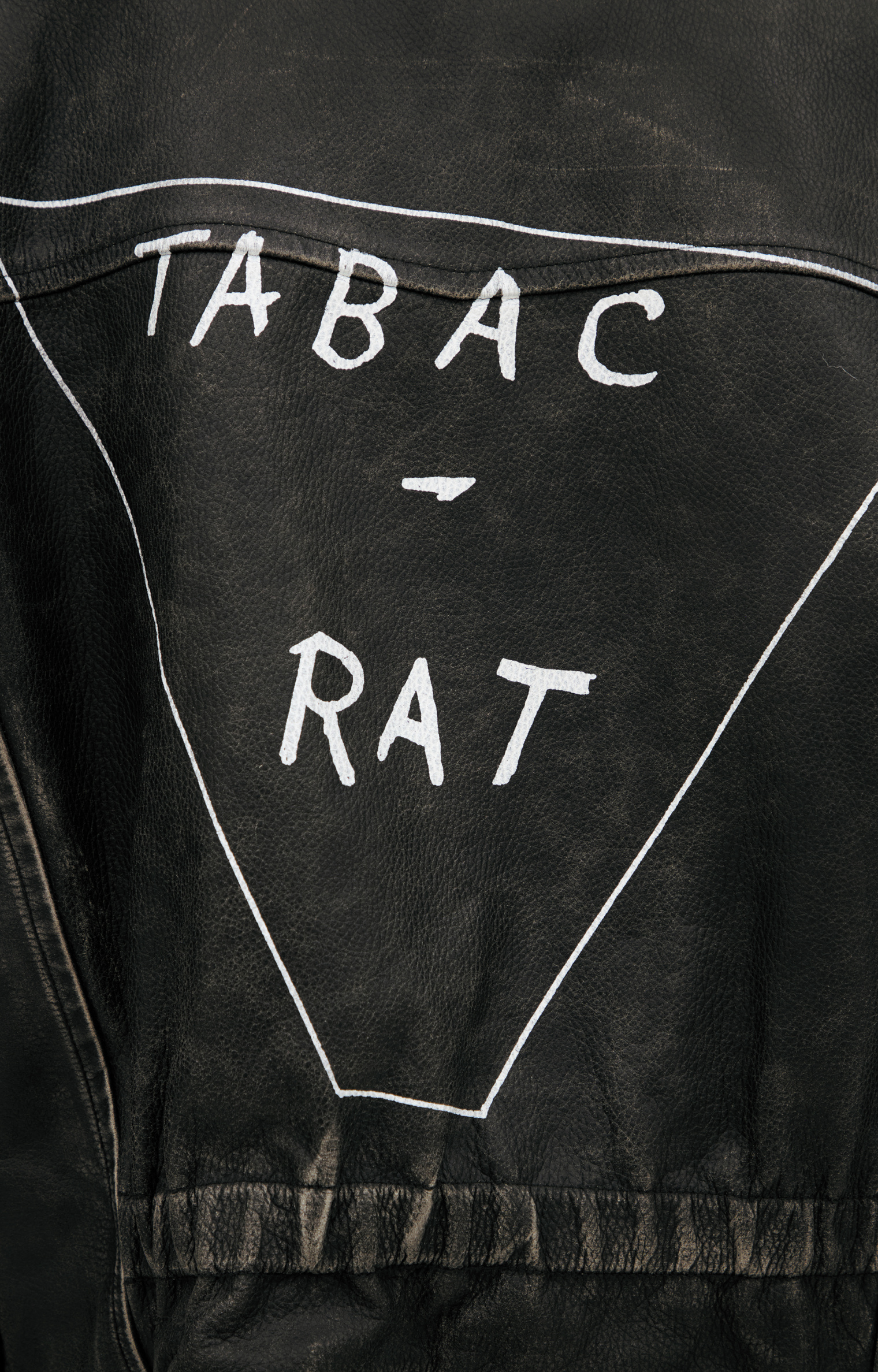 Enfants Riches Déprimés Leather print jacket