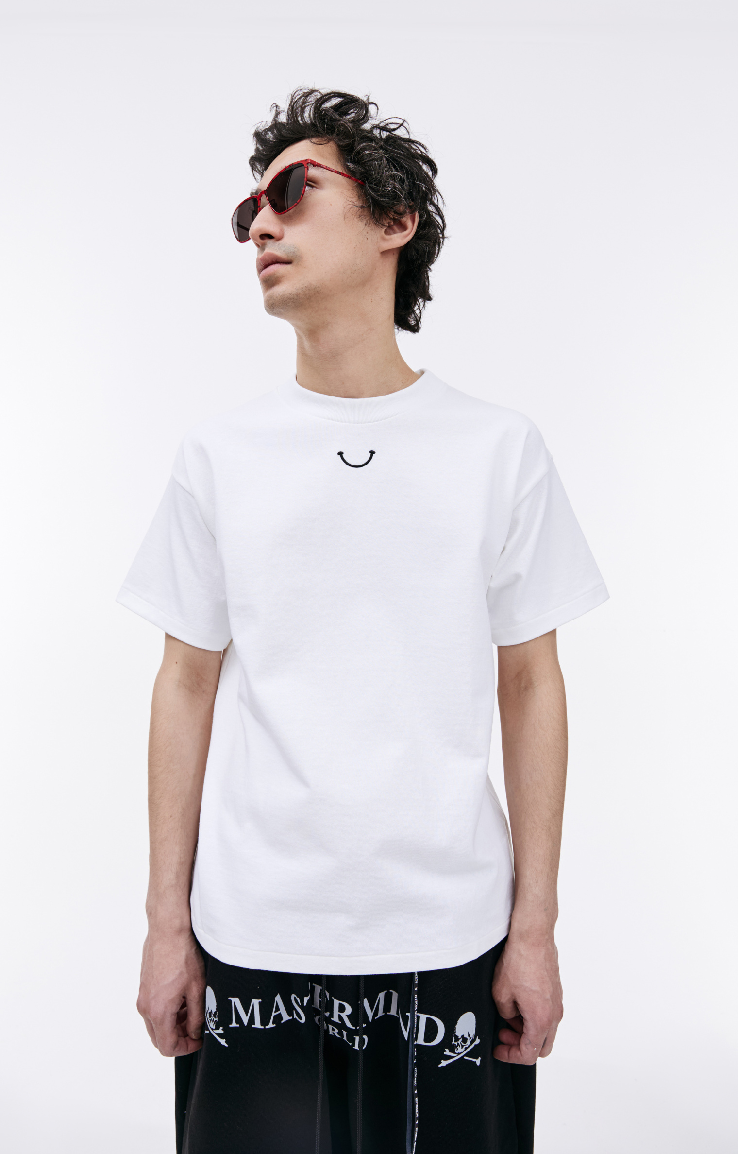 Readymade Белая футболка с контрастным логотипом
