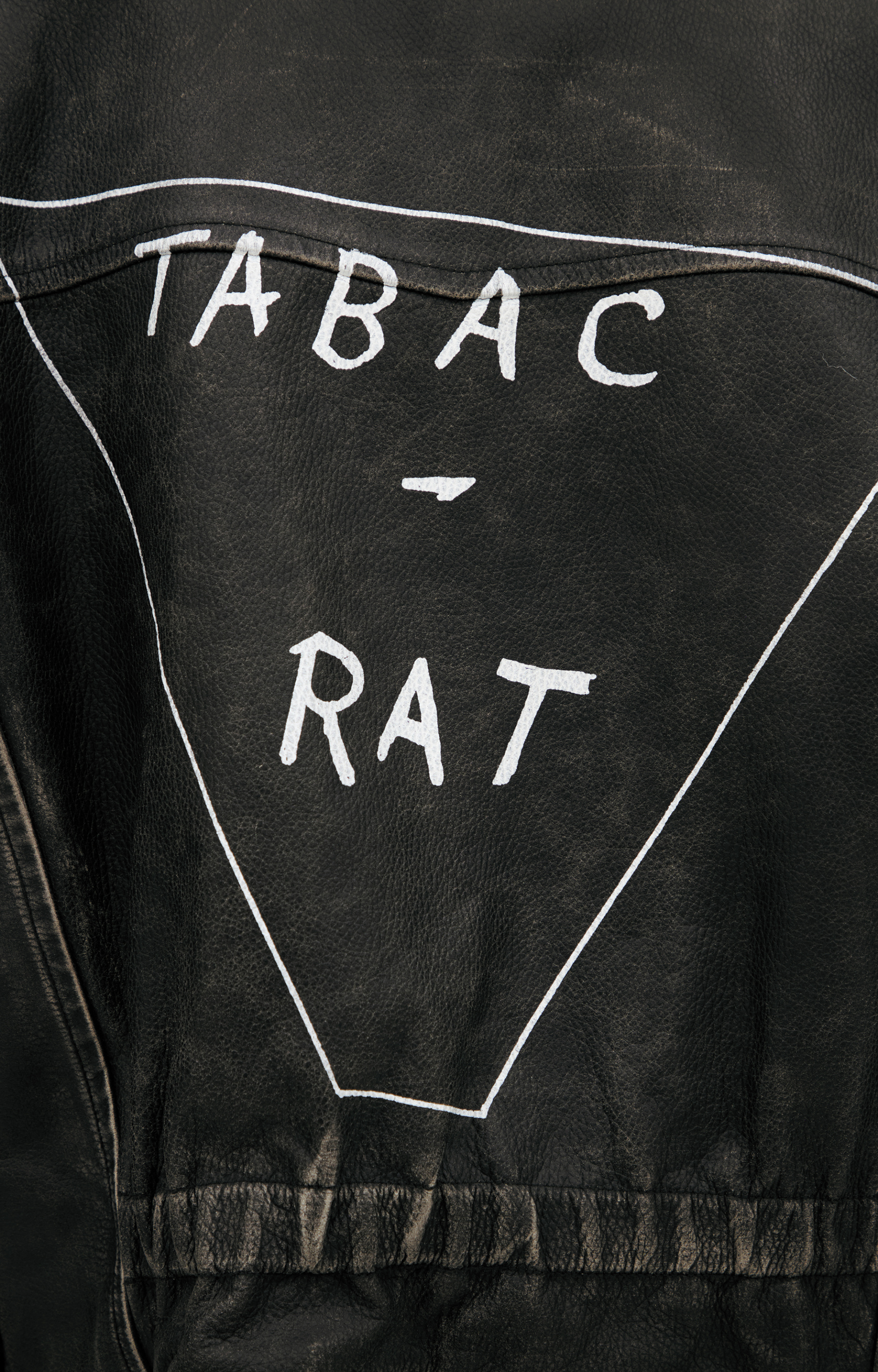 Enfants Riches Déprimés Tabac Rat Leather Jacket