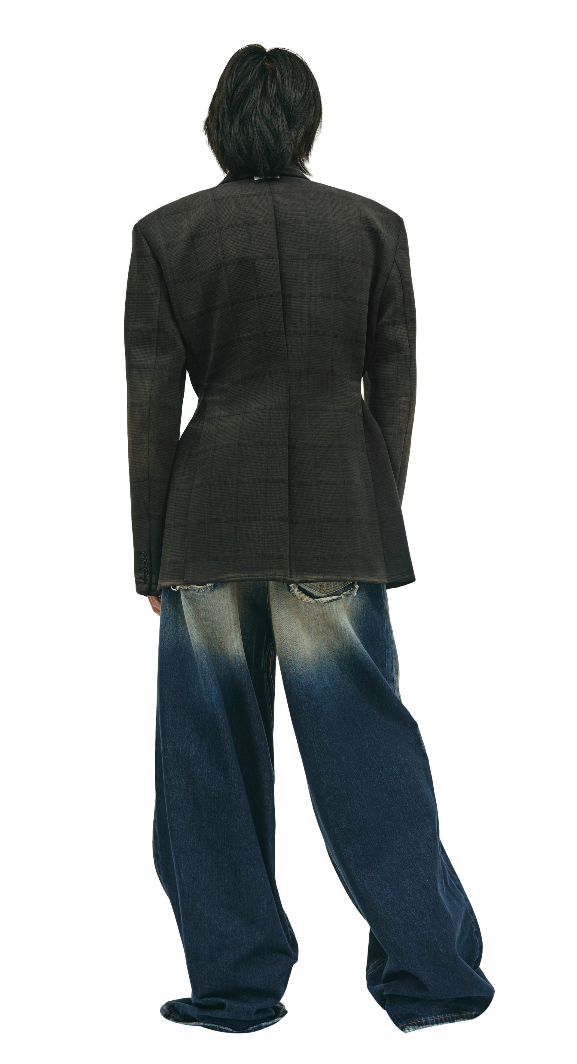 VETEMENTS Striped tailored blazer