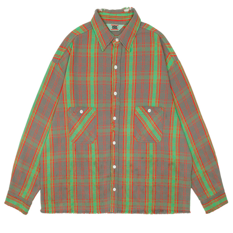 Saint Mxxxxxx Denim Tears FRNNL Checked Shirt