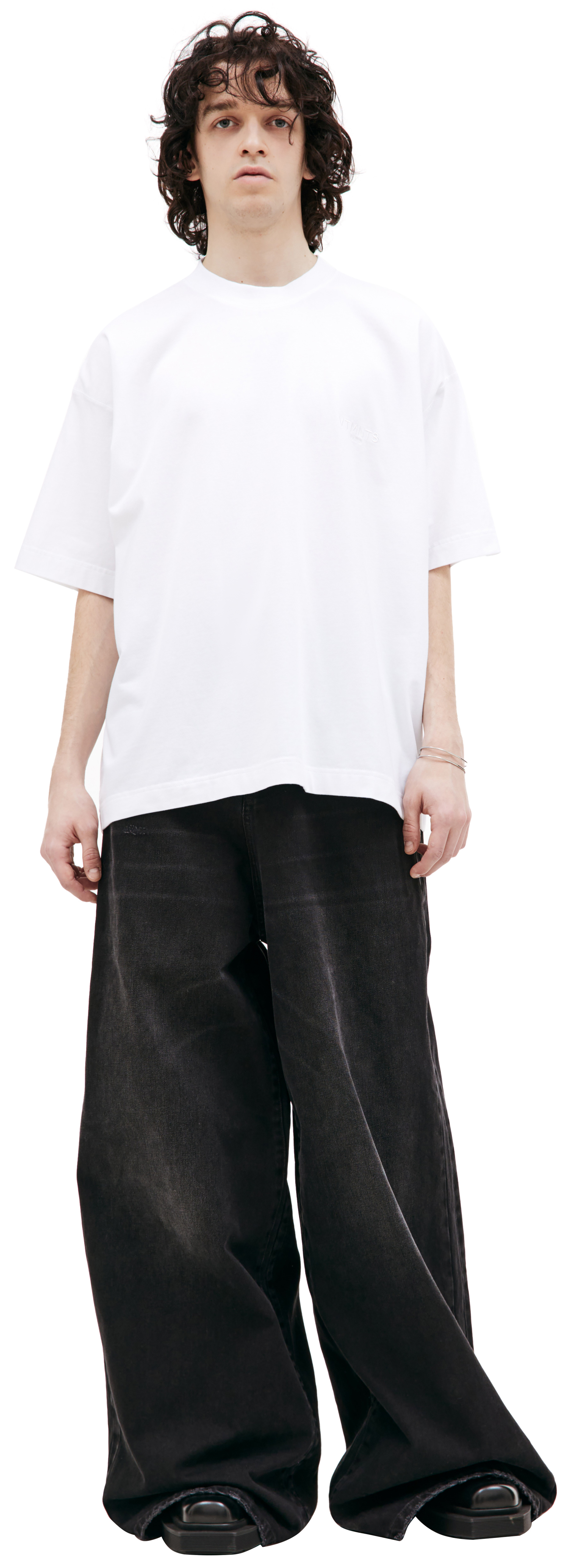 VTMNTS Logo embroidered t-shirt