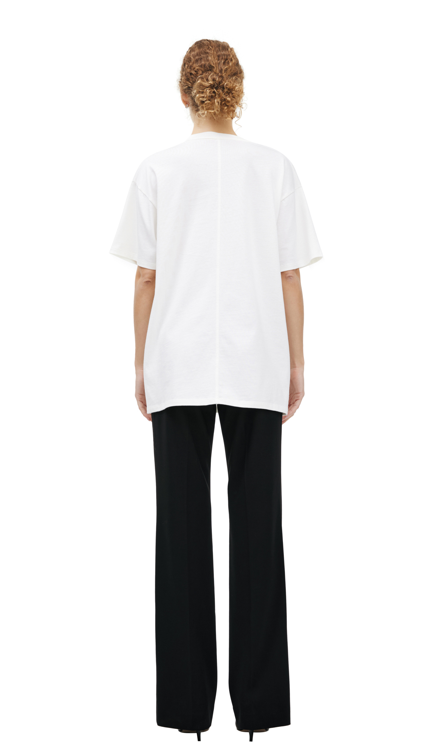 The Row White cotton T-shirt