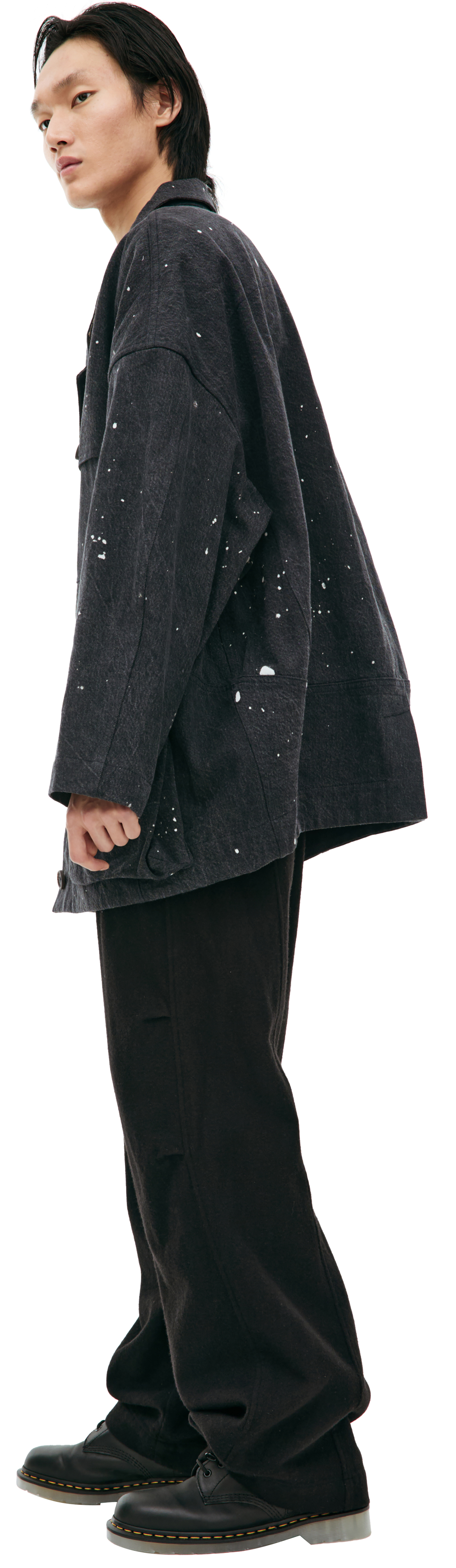 Ziggy Chen Paint effect blazer