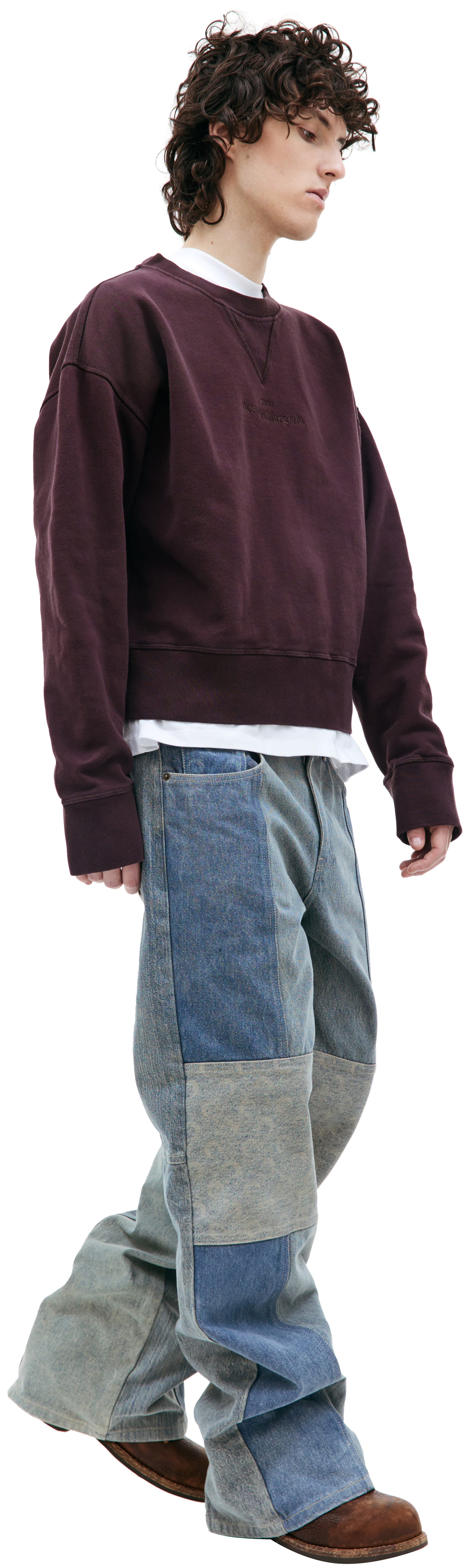 Maison Margiela Cotton sweatshirt with logo