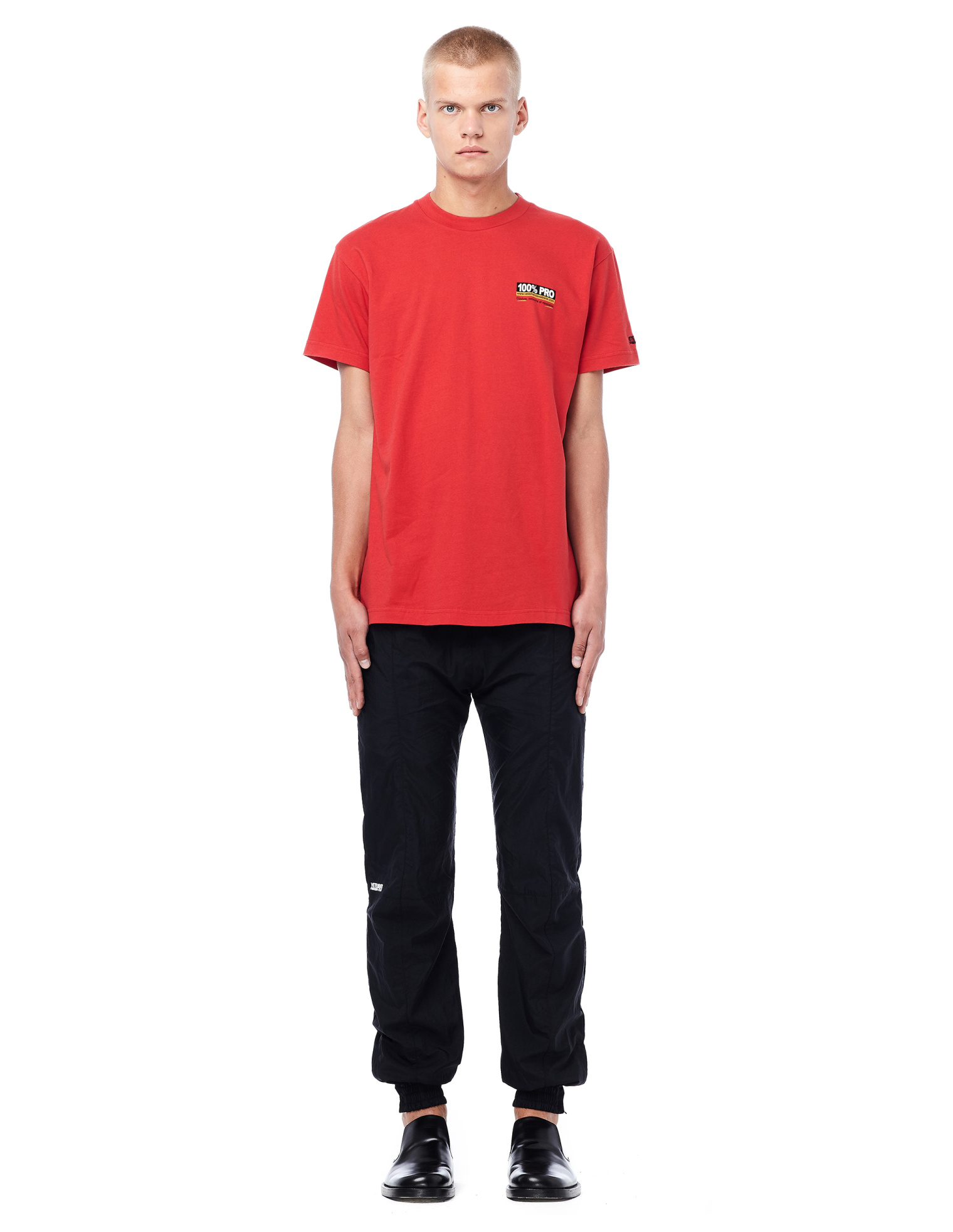 VETEMENTS Red 100% Pro T-Shirt