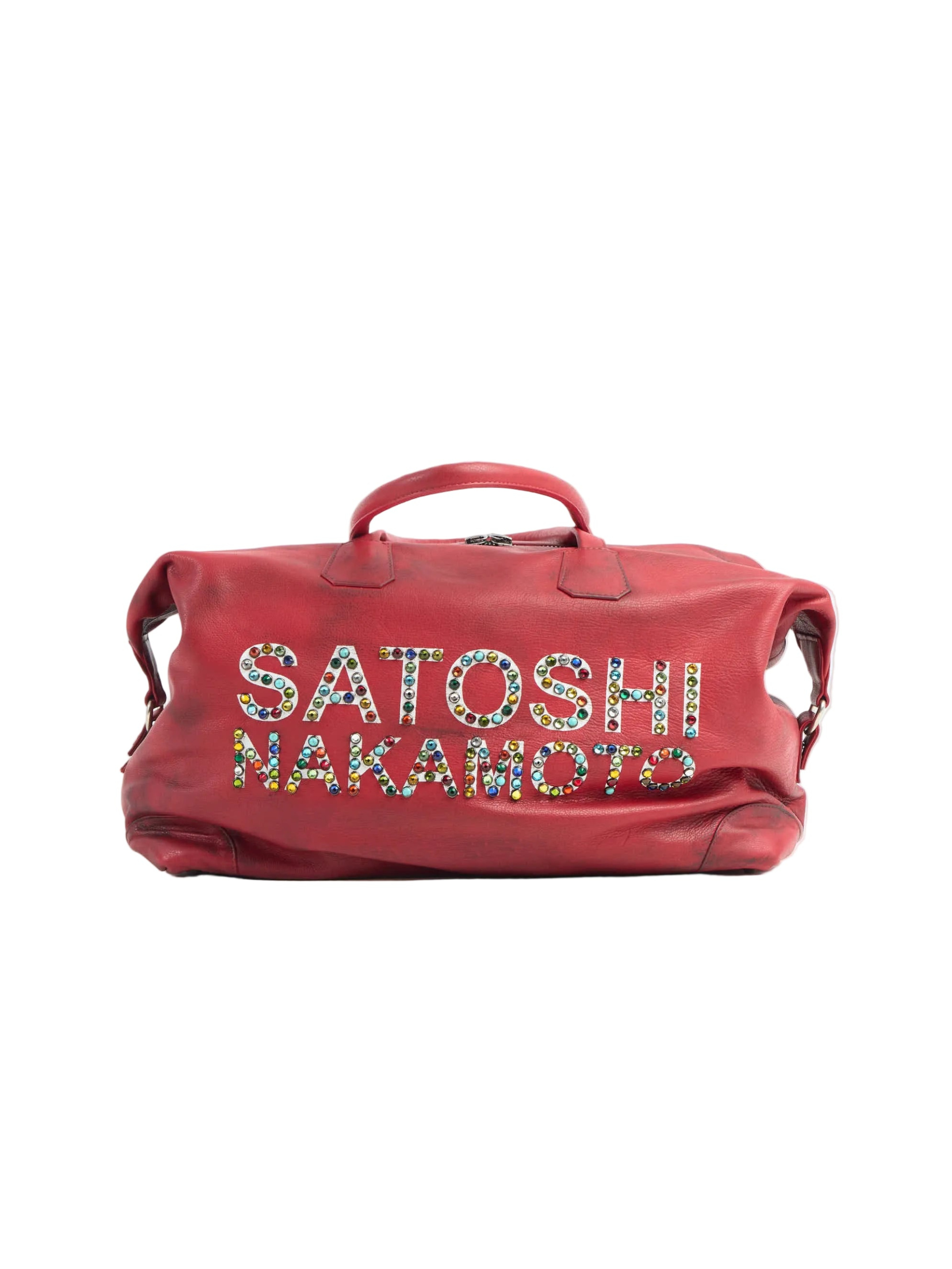 Satoshi Nakamoto Studded Weekender