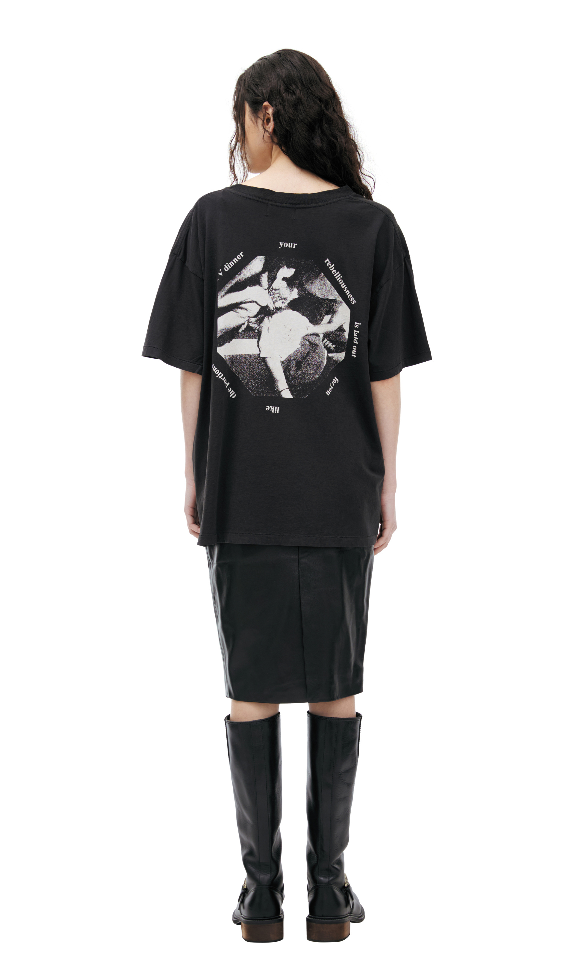 Enfants Riches Déprimés Black print T-shirt