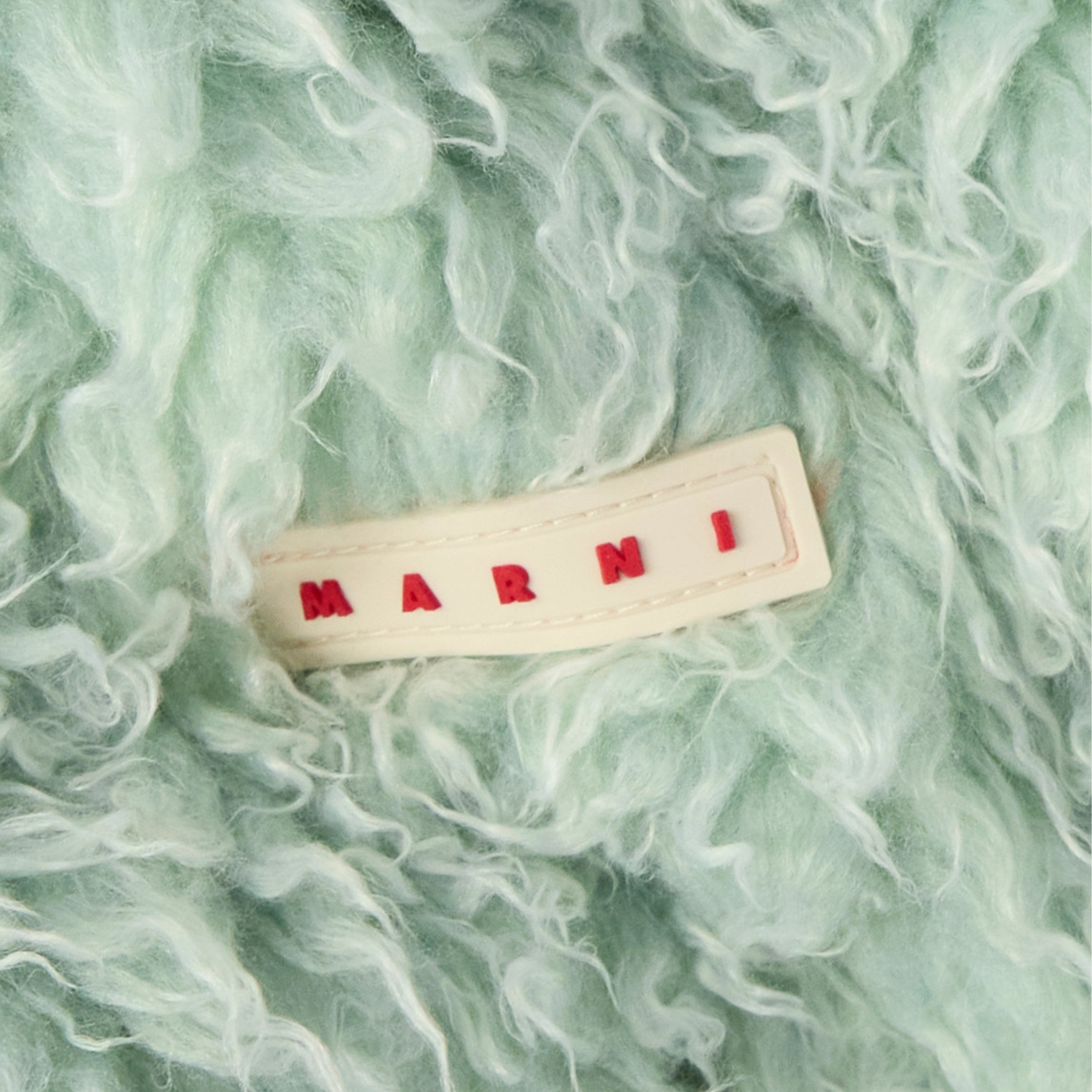 Marni Shaggy logo jacket