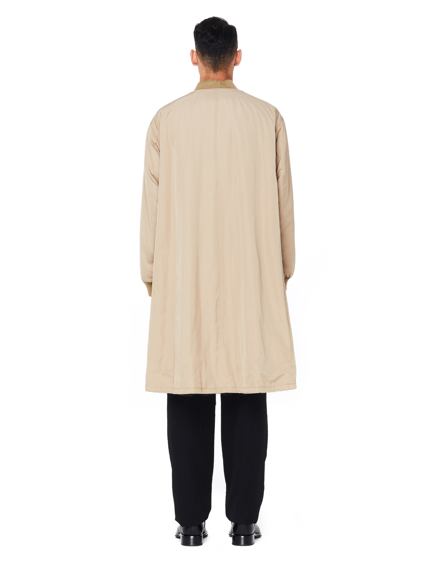 Yves Salomon Long Reversible Mink Fur Bomber Jacket