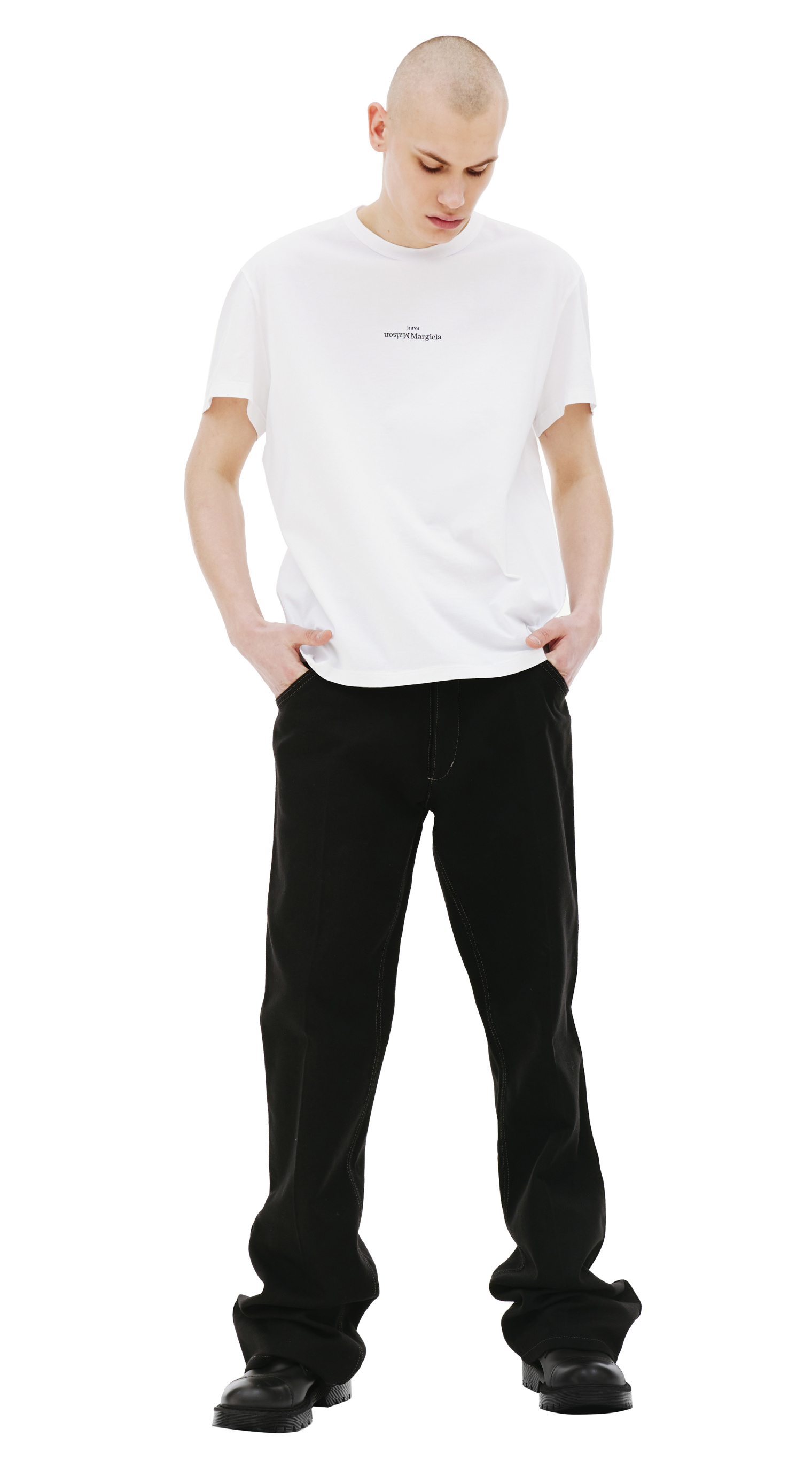 Maison Margiela Embroidered logo t-shirt