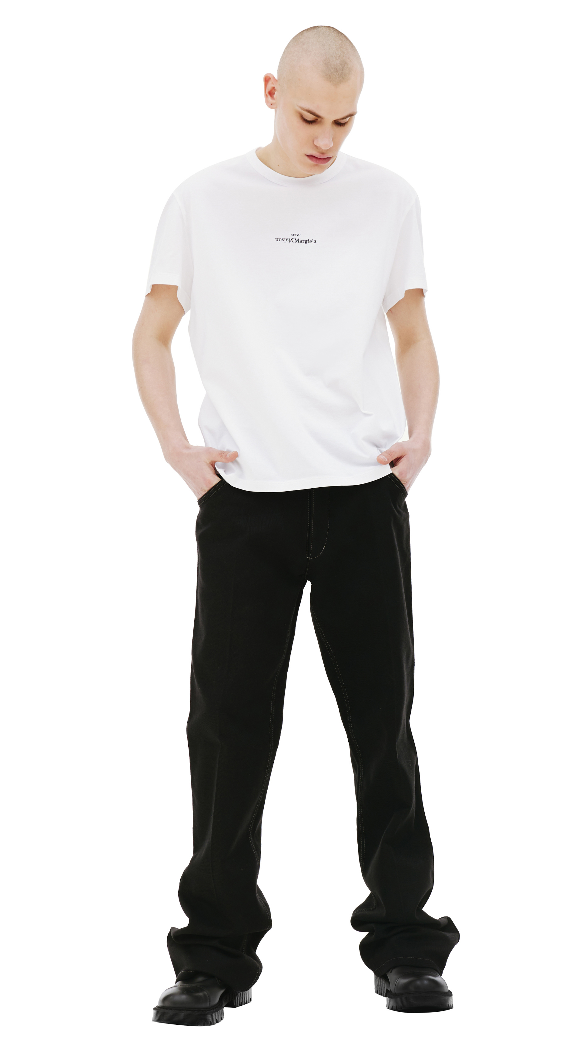 Maison Margiela Embroidered logo t-shirt