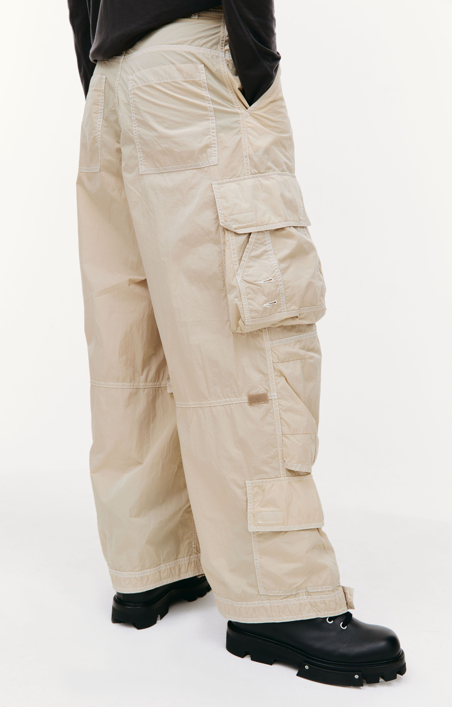 Hed Mayner Layered сargo trousers