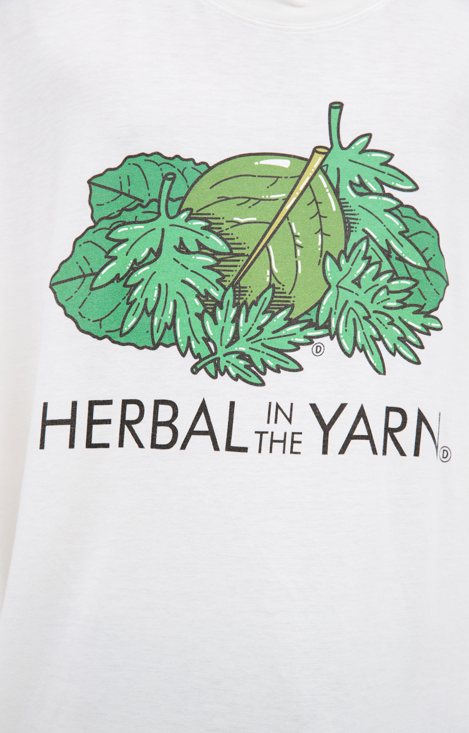 Doublet White \'HERBAL IN THE YARN\' Longsleeve