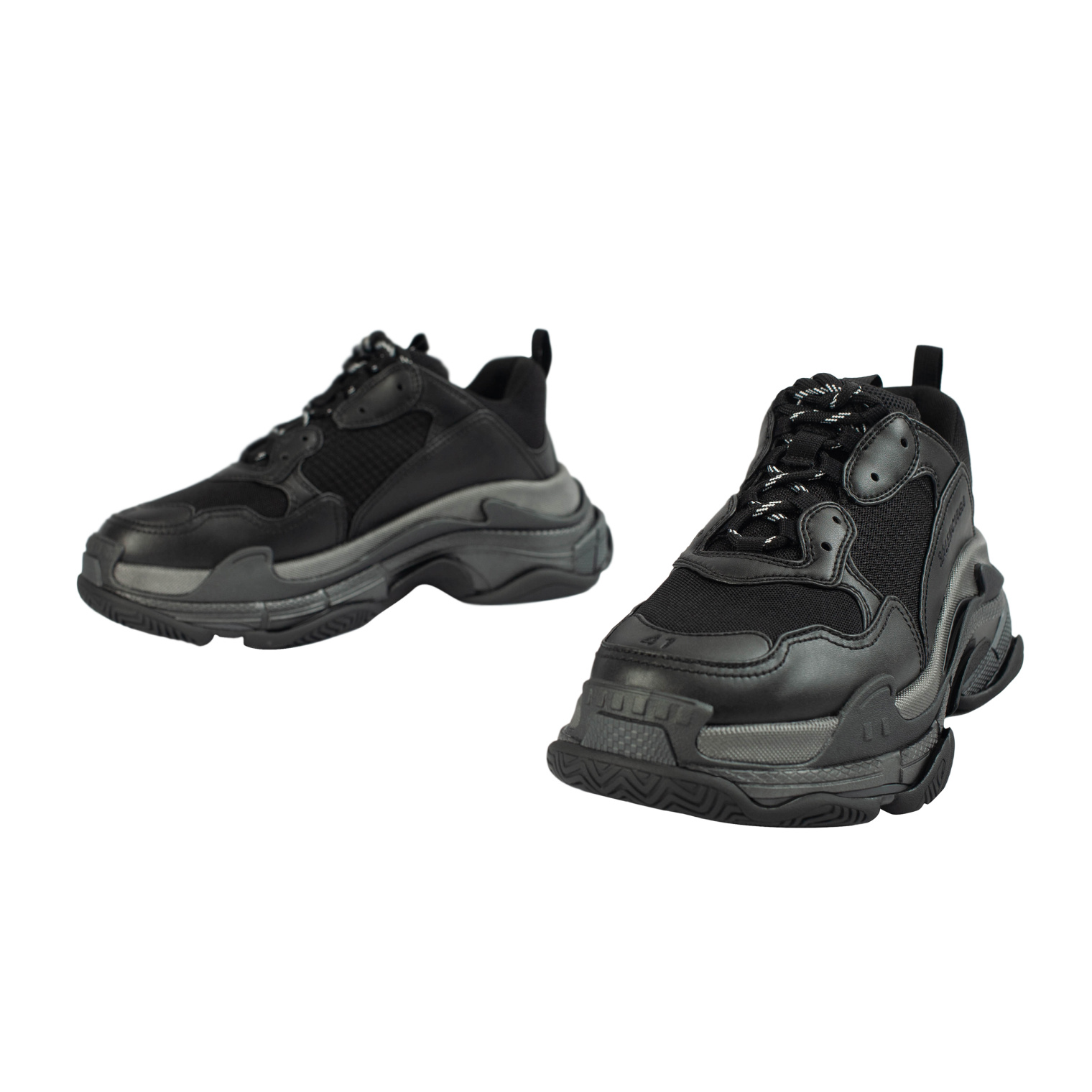 Balenciaga shoes men black best sale