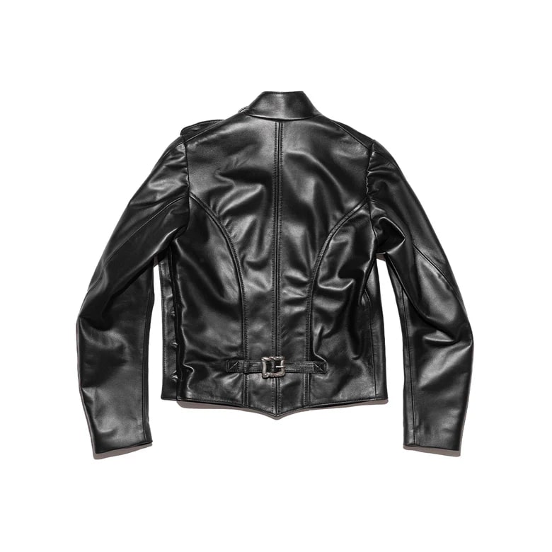 Enfants Riches Déprimés Leather jacket with buttons