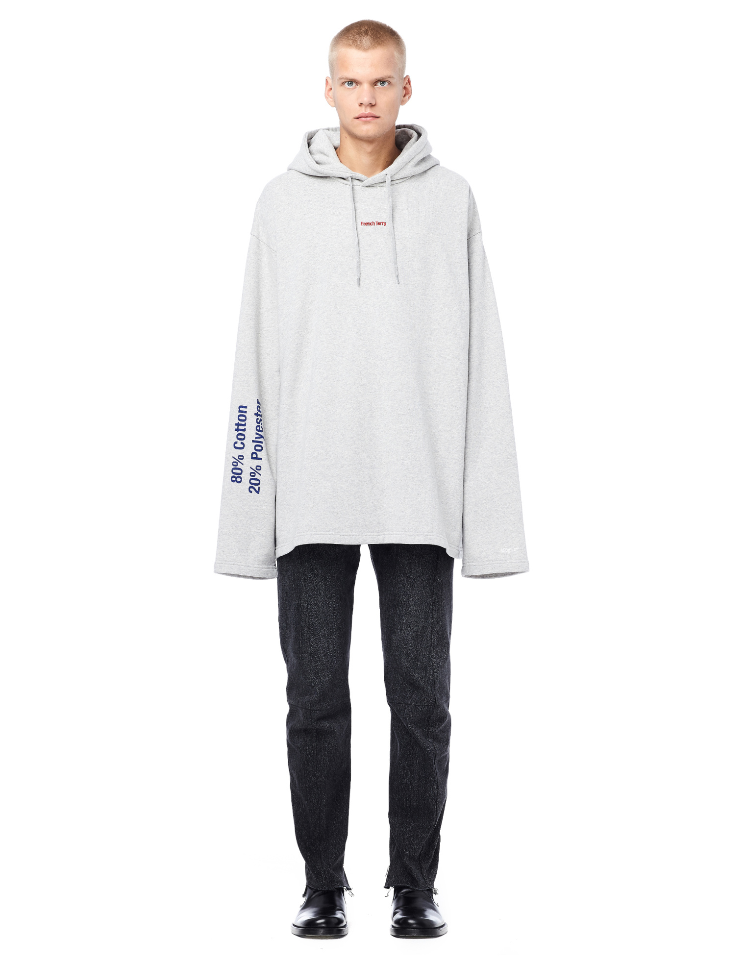 VETEMENTS Худи с составом \'French Terry\'