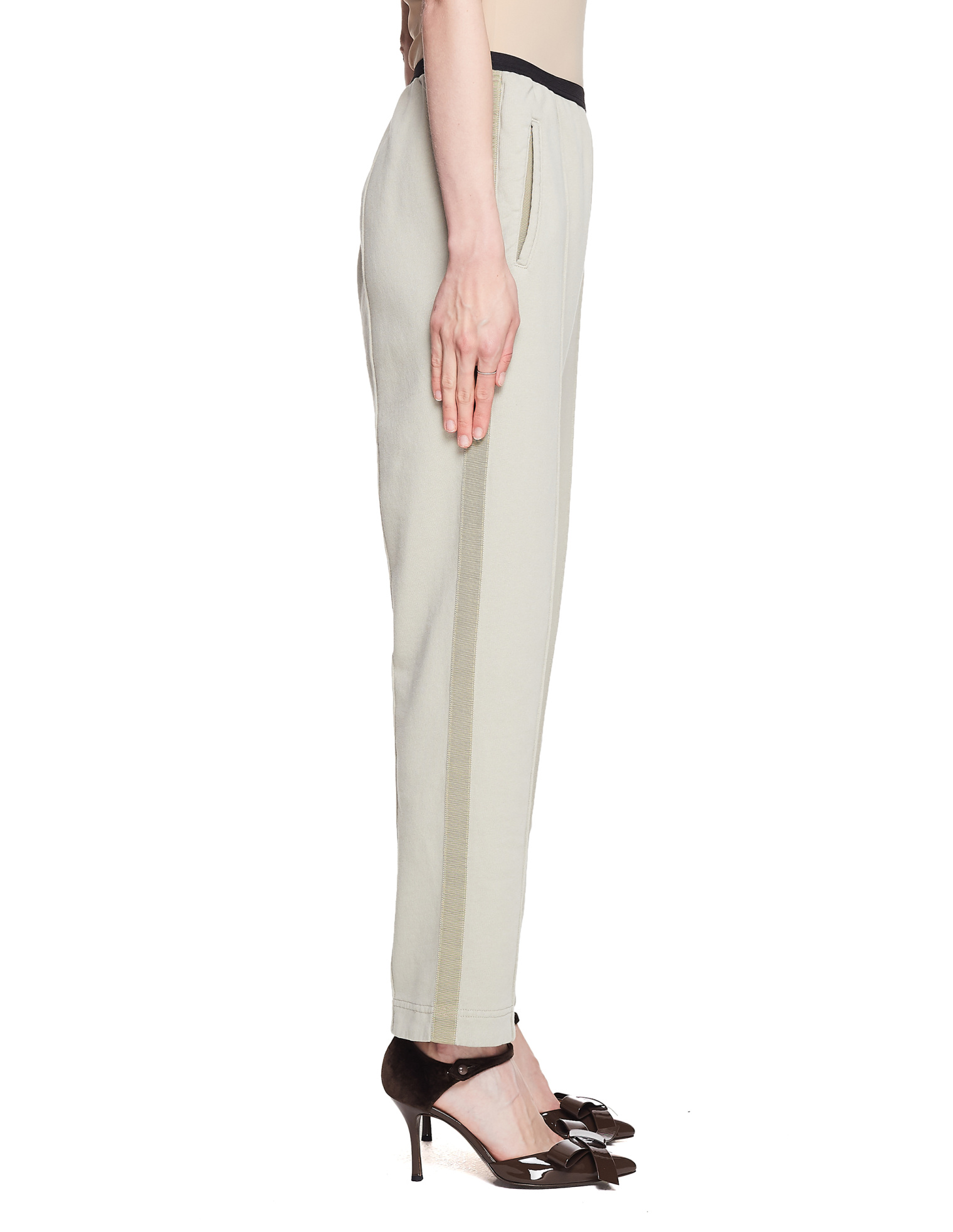 Haider Ackermann Grey Cotton Trackpants