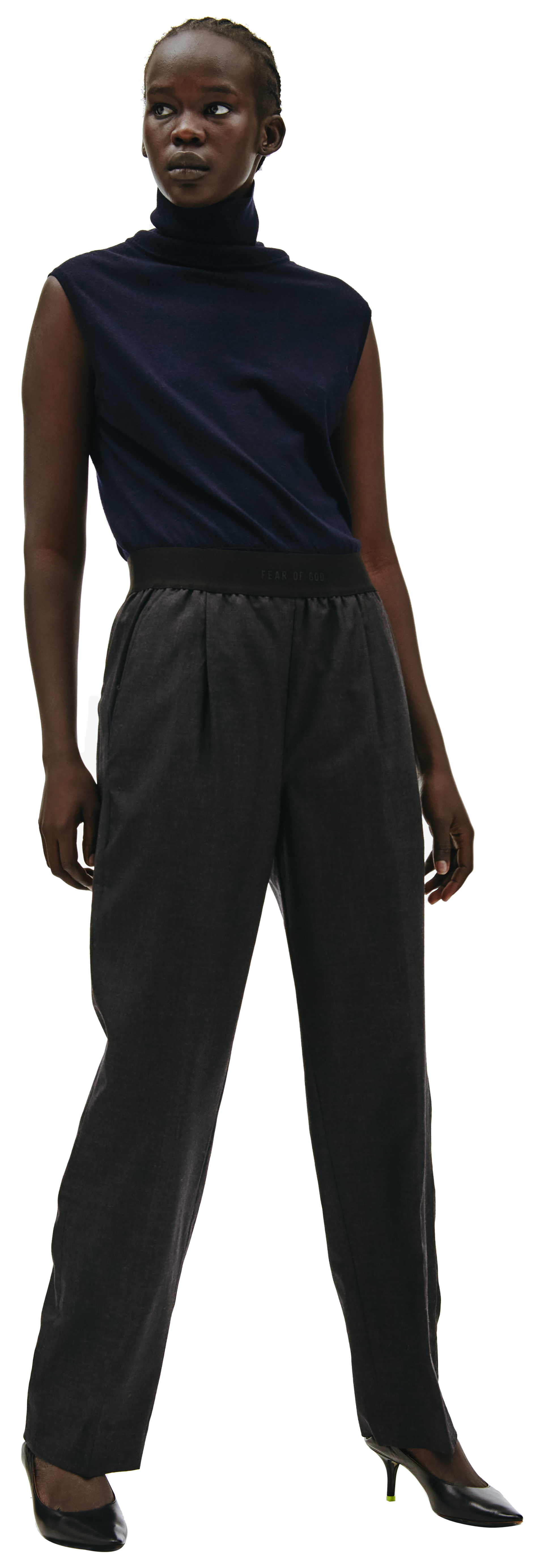 Fear of God Wool Trousers in dark grey