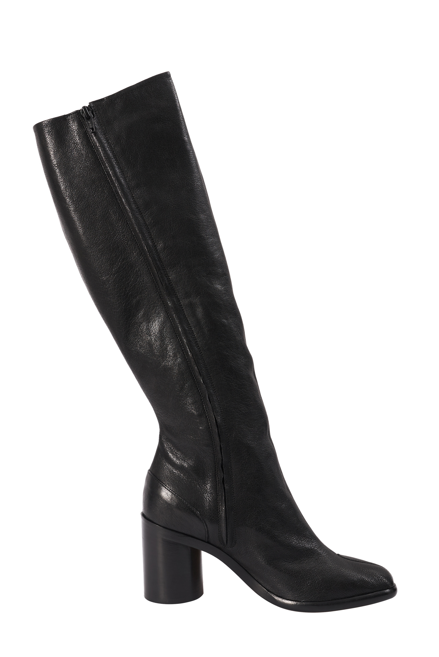 Maison Margiela Tabi Knee-High Boots in Black