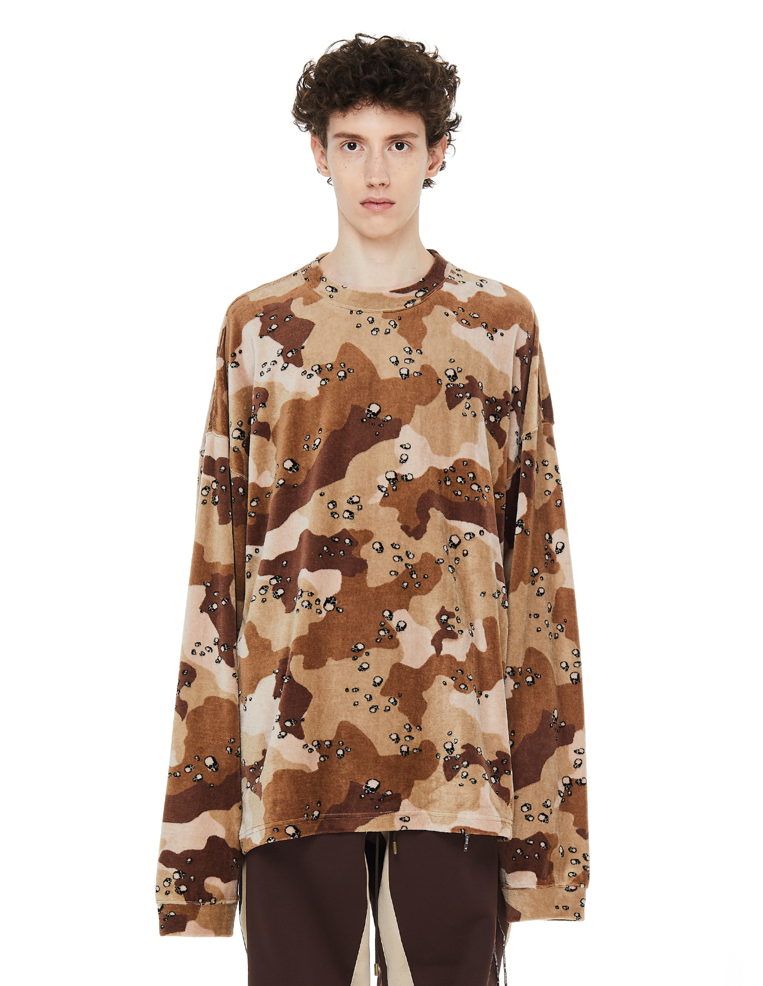 Mastermind WORLD Camo Cotton L/S T-shirt