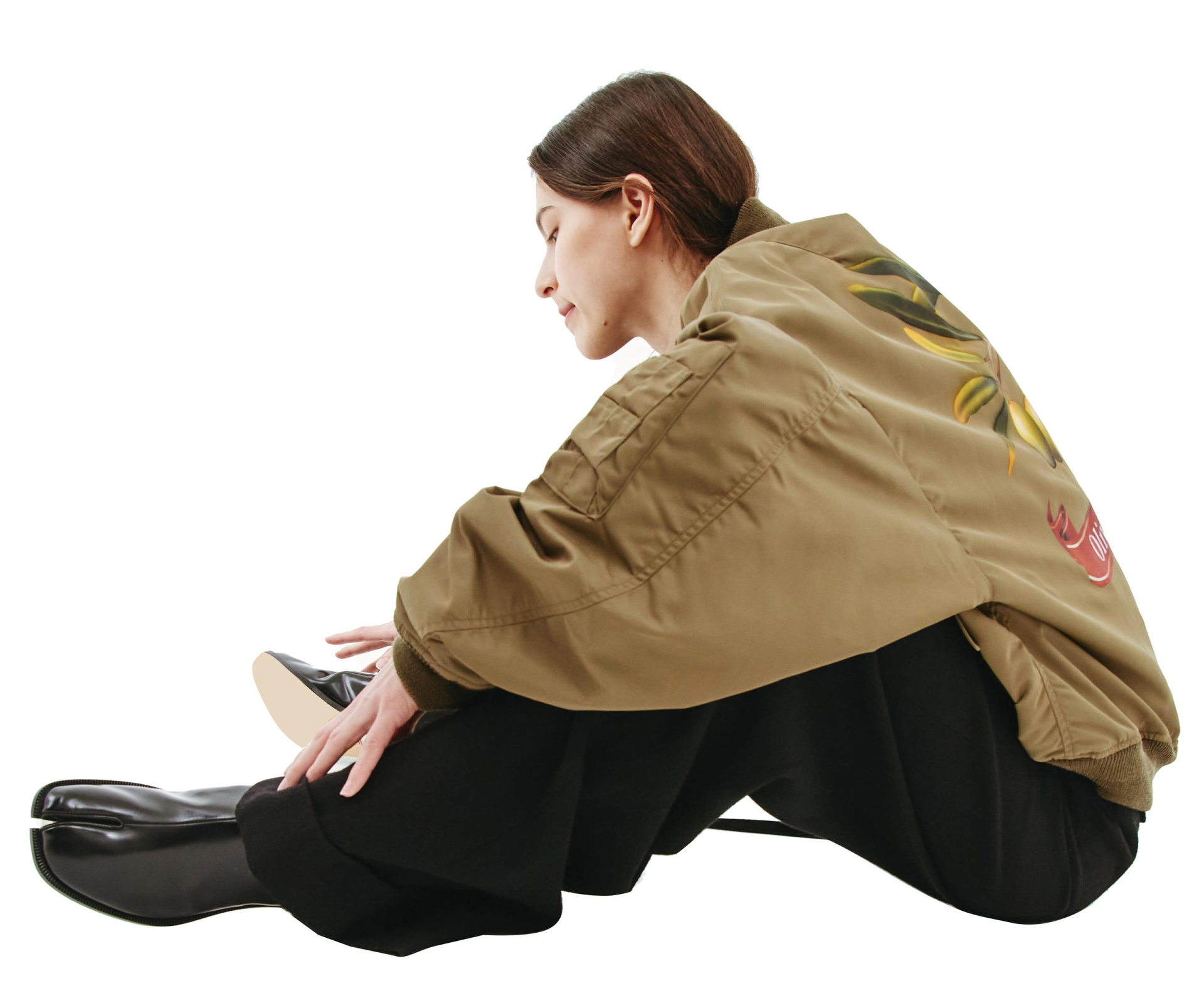 Doublet Olive Vegetable Dyed MA-1 Bomber