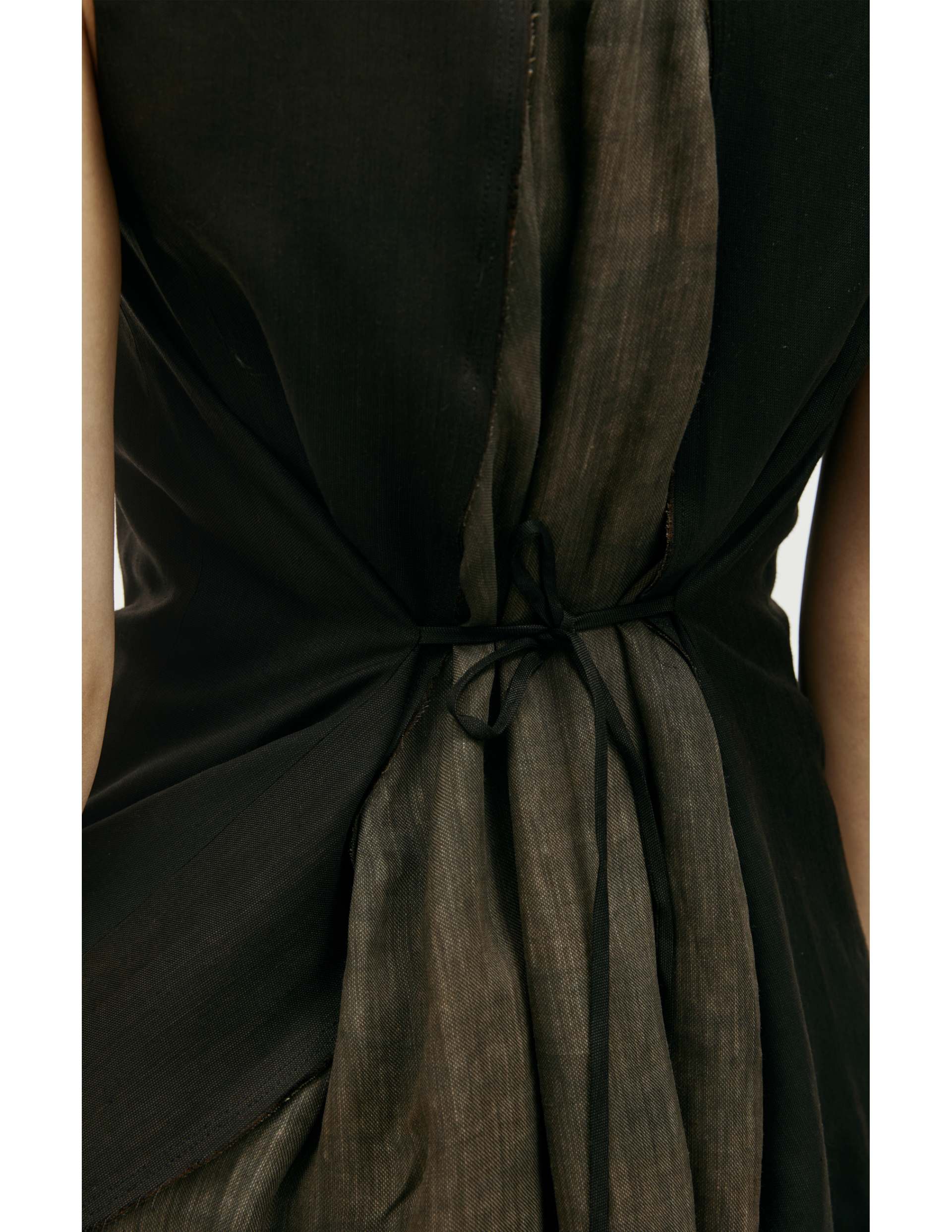 Ziggy Chen V-neck asymmetric vest