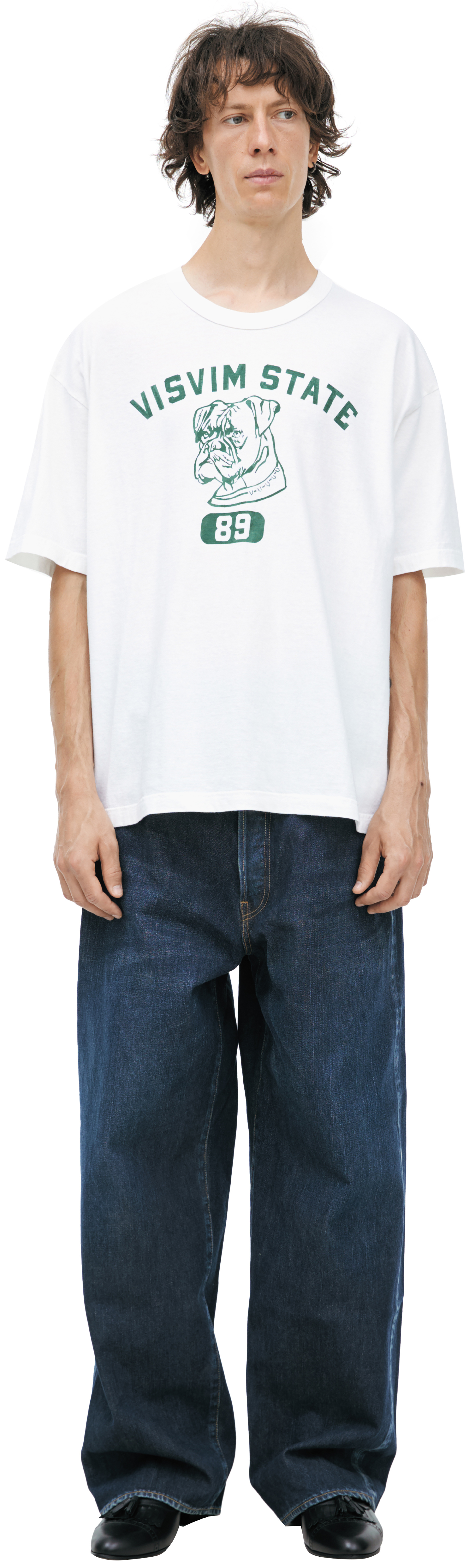 visvim White print T-shirt