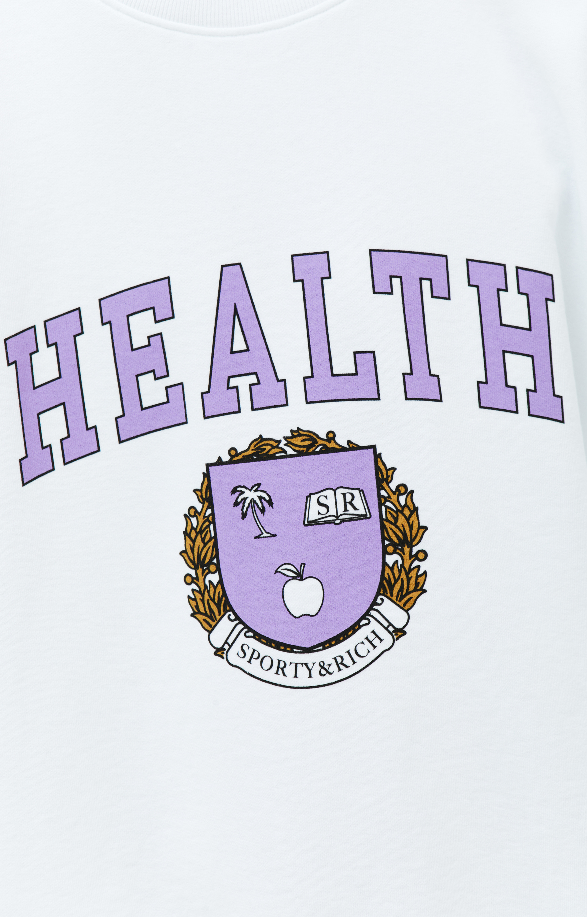 SPORTY & RICH White Diana Sweatshirt