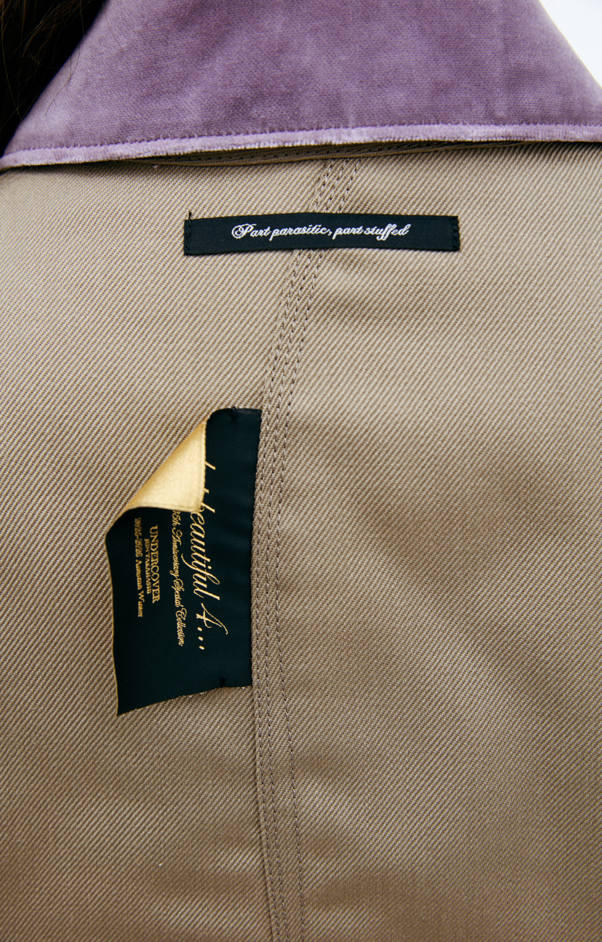 Undercover Jacket with lapel collar