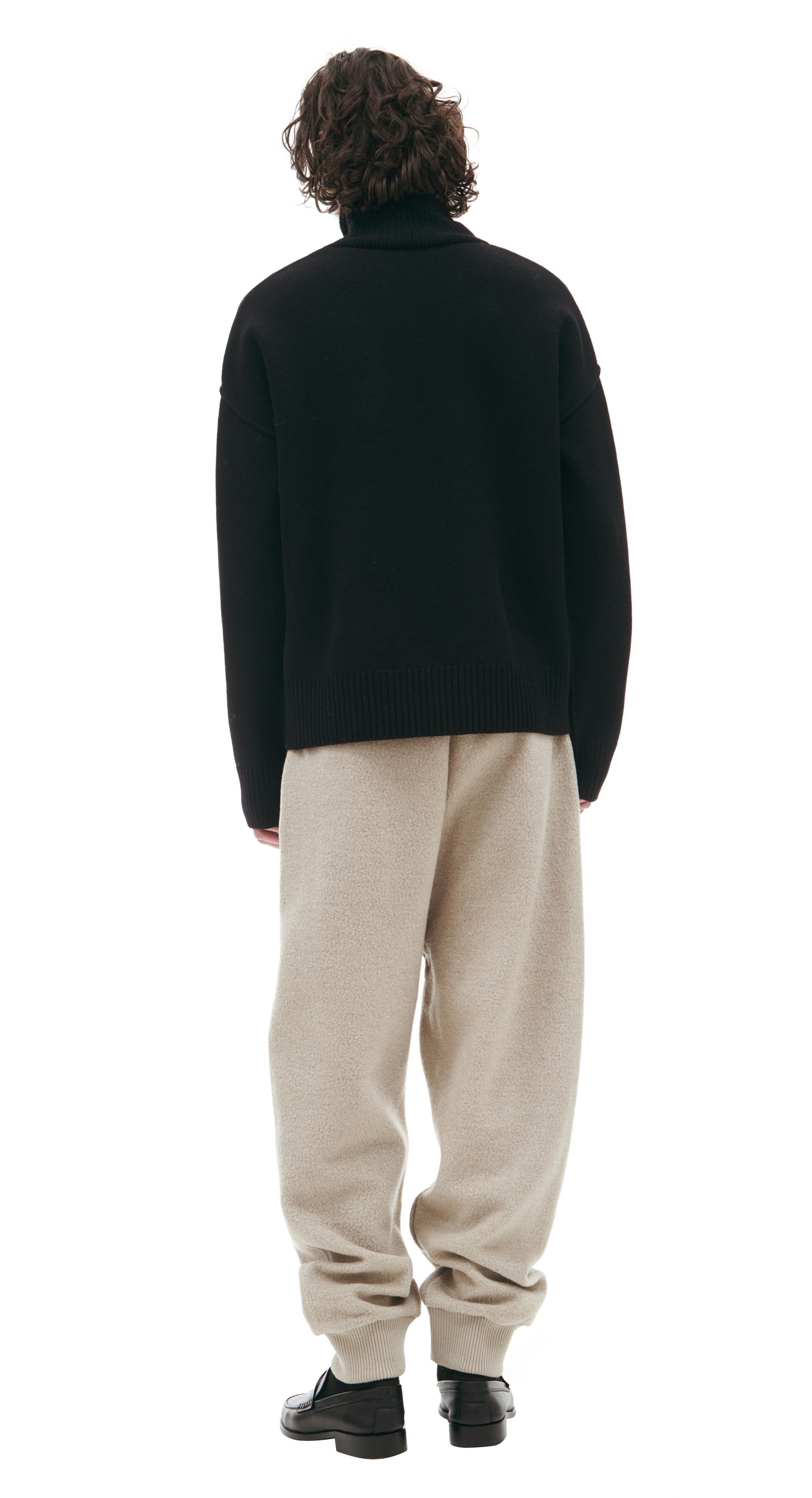 AMI PARIS Knitted wool sweater