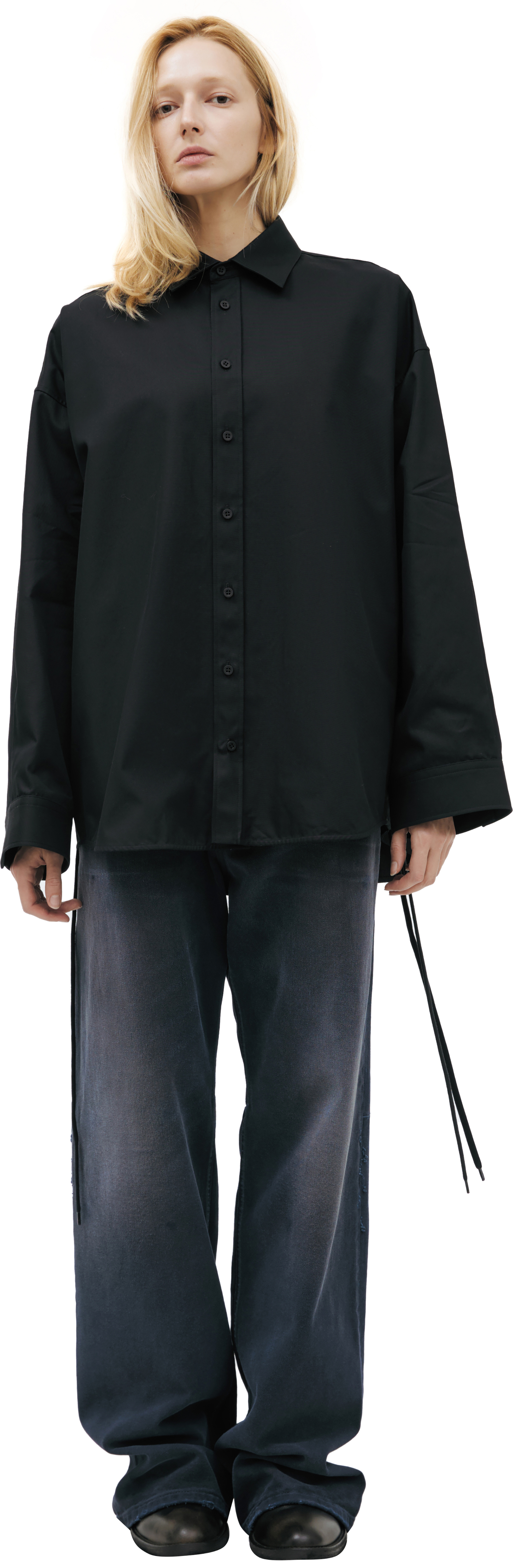 Balenciaga Oversized black shirt