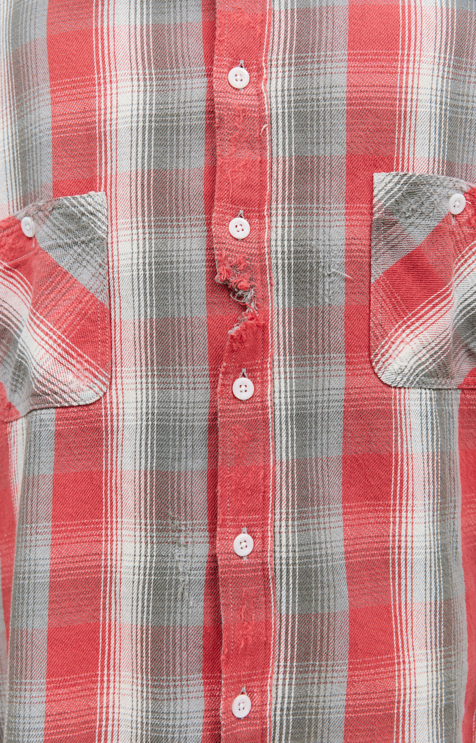 Saint Michael Flannel checked shirt