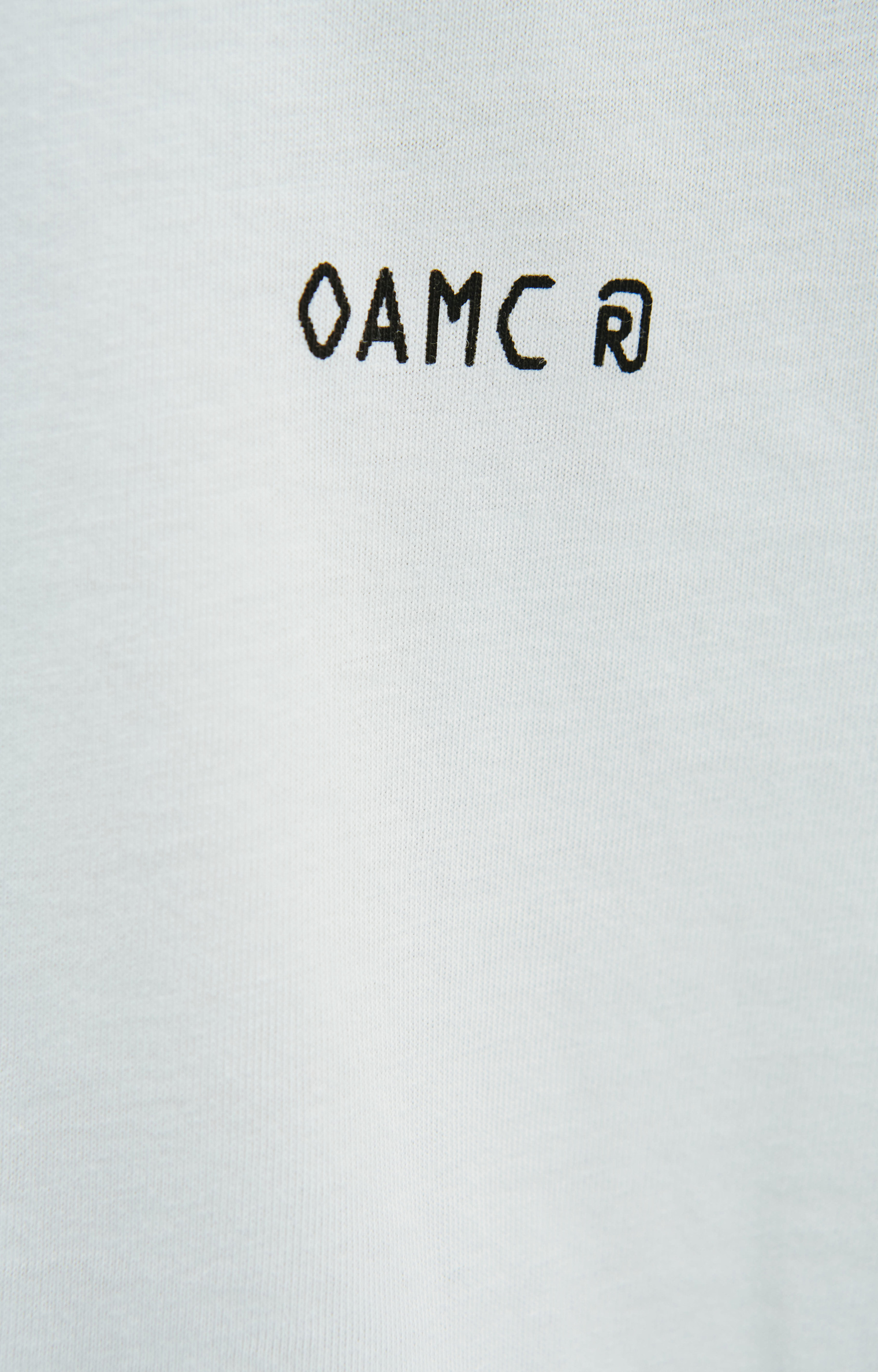 OAMC Футболка с патчем на спине