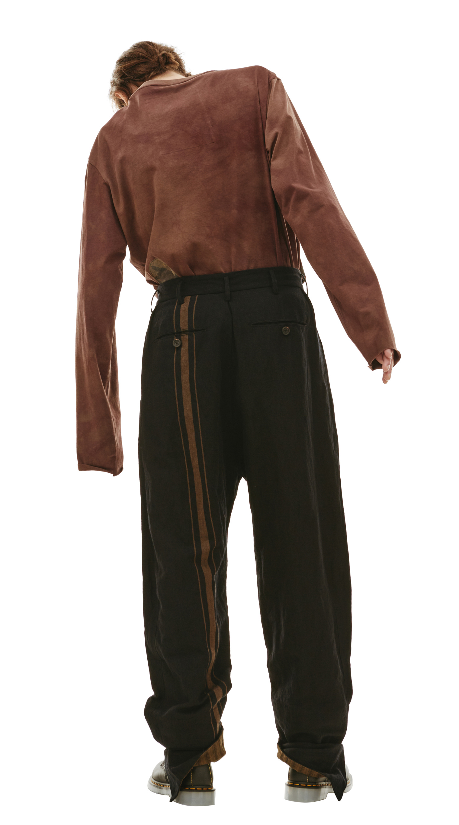 Ziggy Chen Long trousers with slits