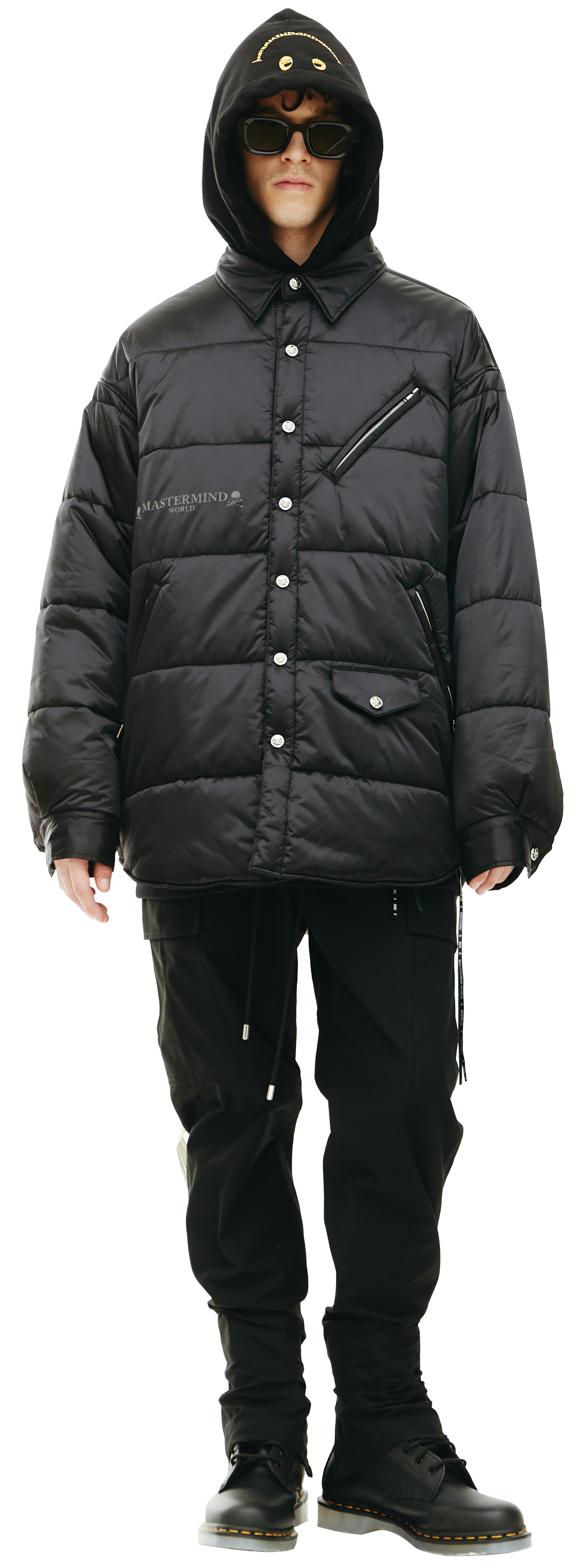 Mastermind WORLD Nylon padded jacket