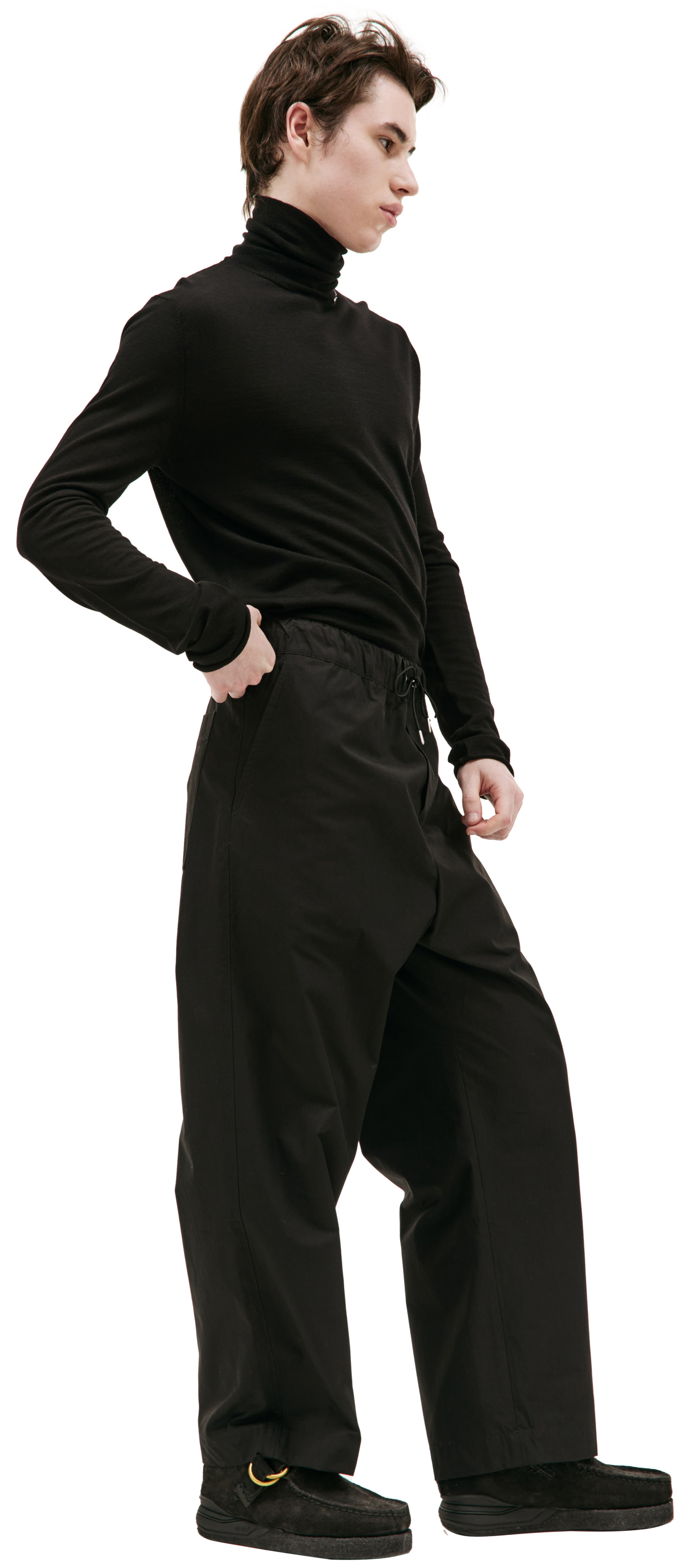 OAMC Black base trousers