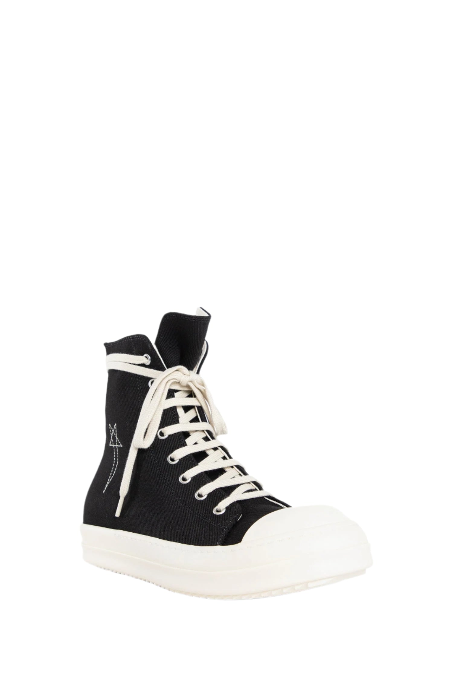 DRKSHDW by Rick Owens Hollywood Pentagram High Sneakers