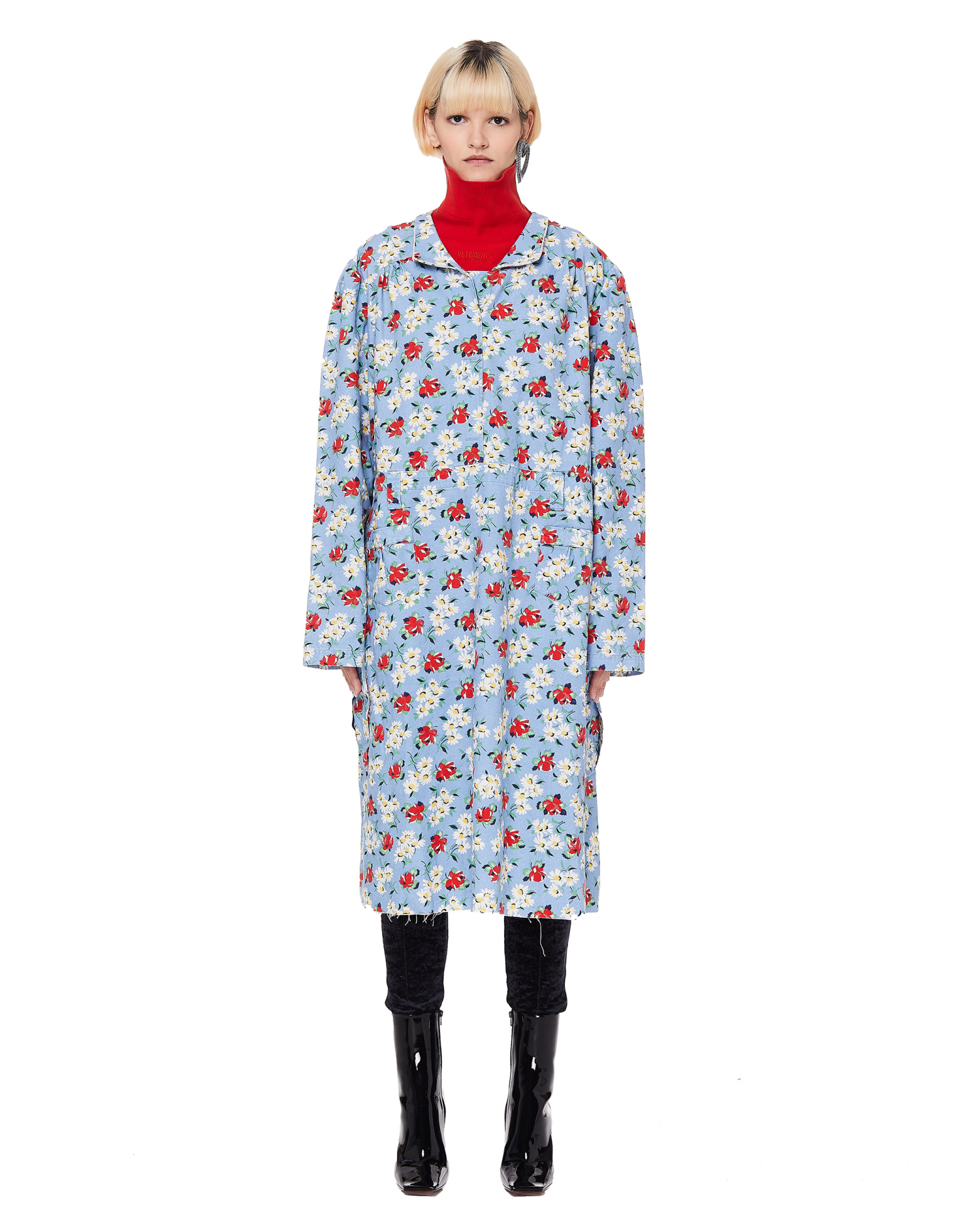 VETEMENTS Хлопковое платье Cargo