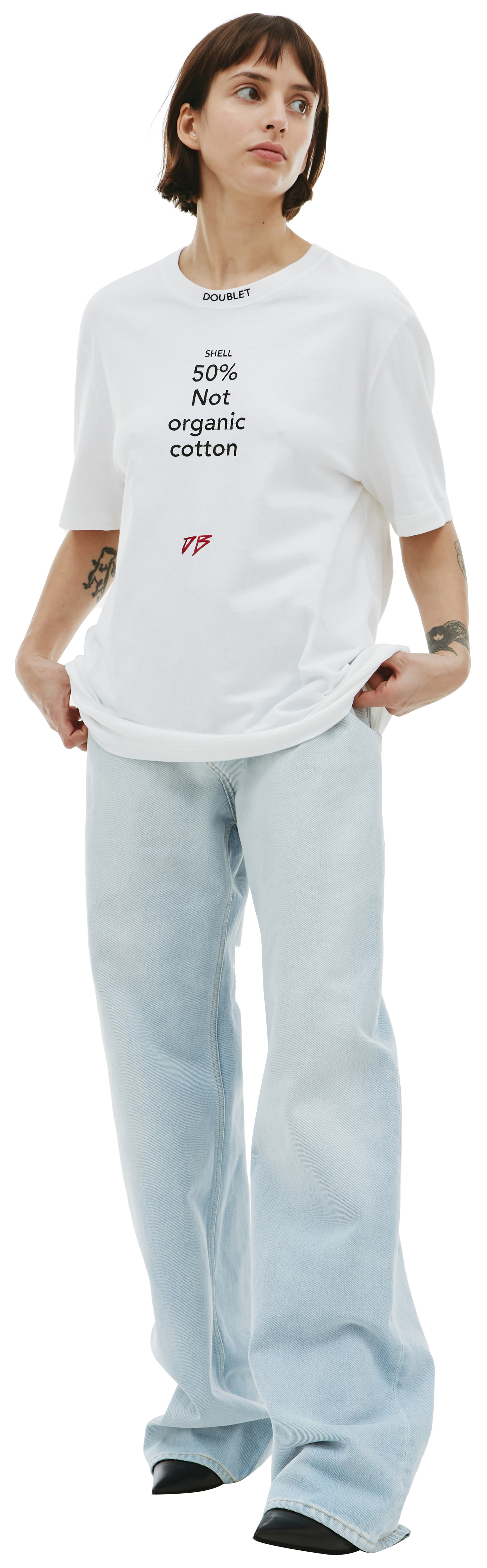 Doublet Composition message t-shirt