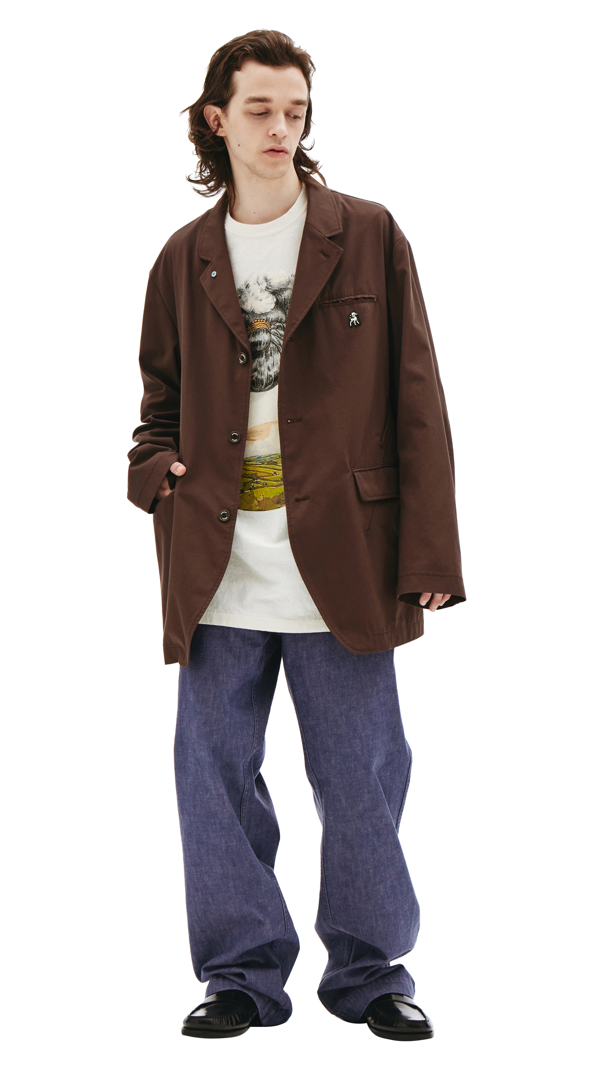 Undercover Graphic patch Blazer